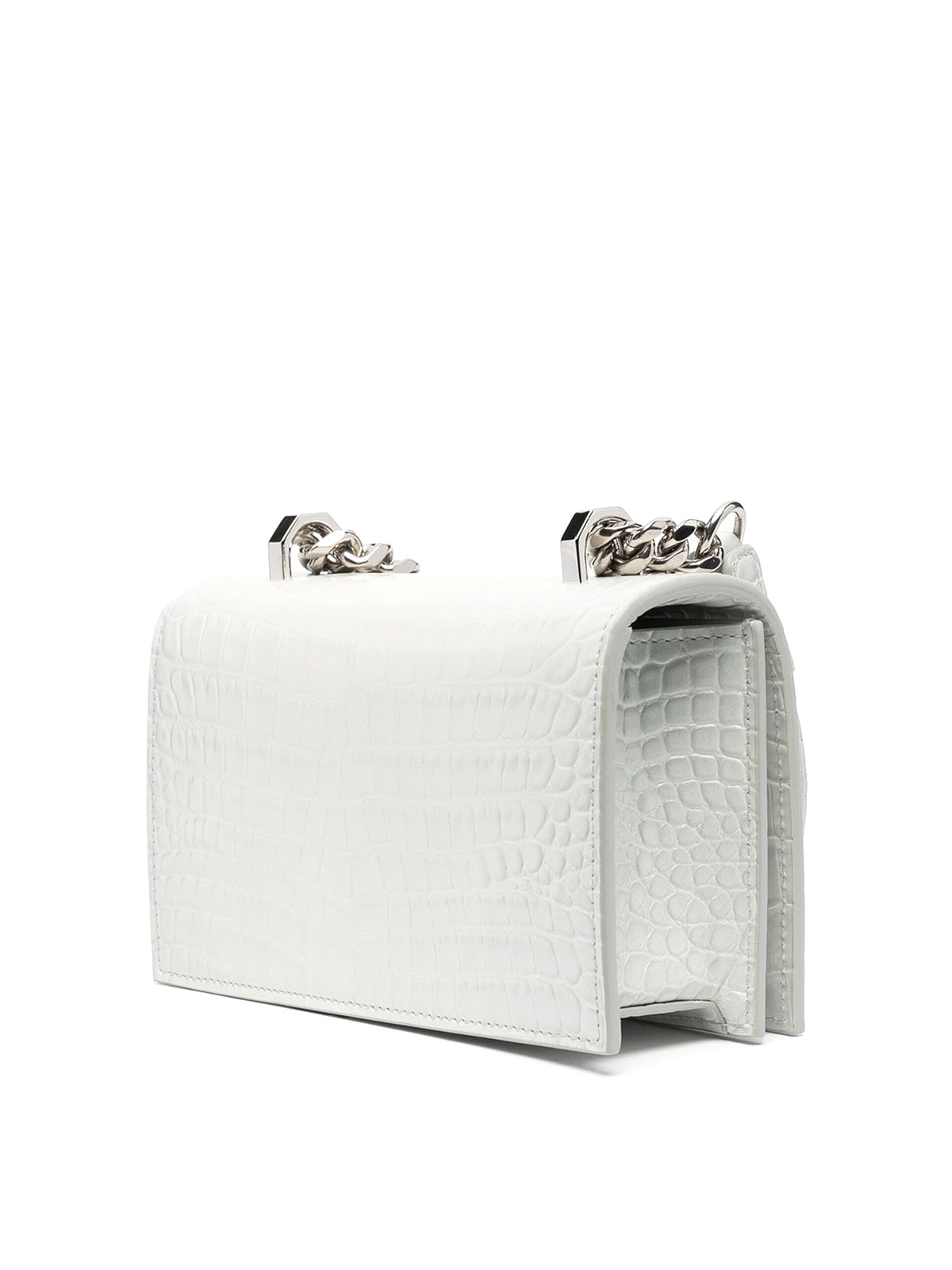 BY FAR Dulce crystal-embellished Shoulder Bag - Farfetch