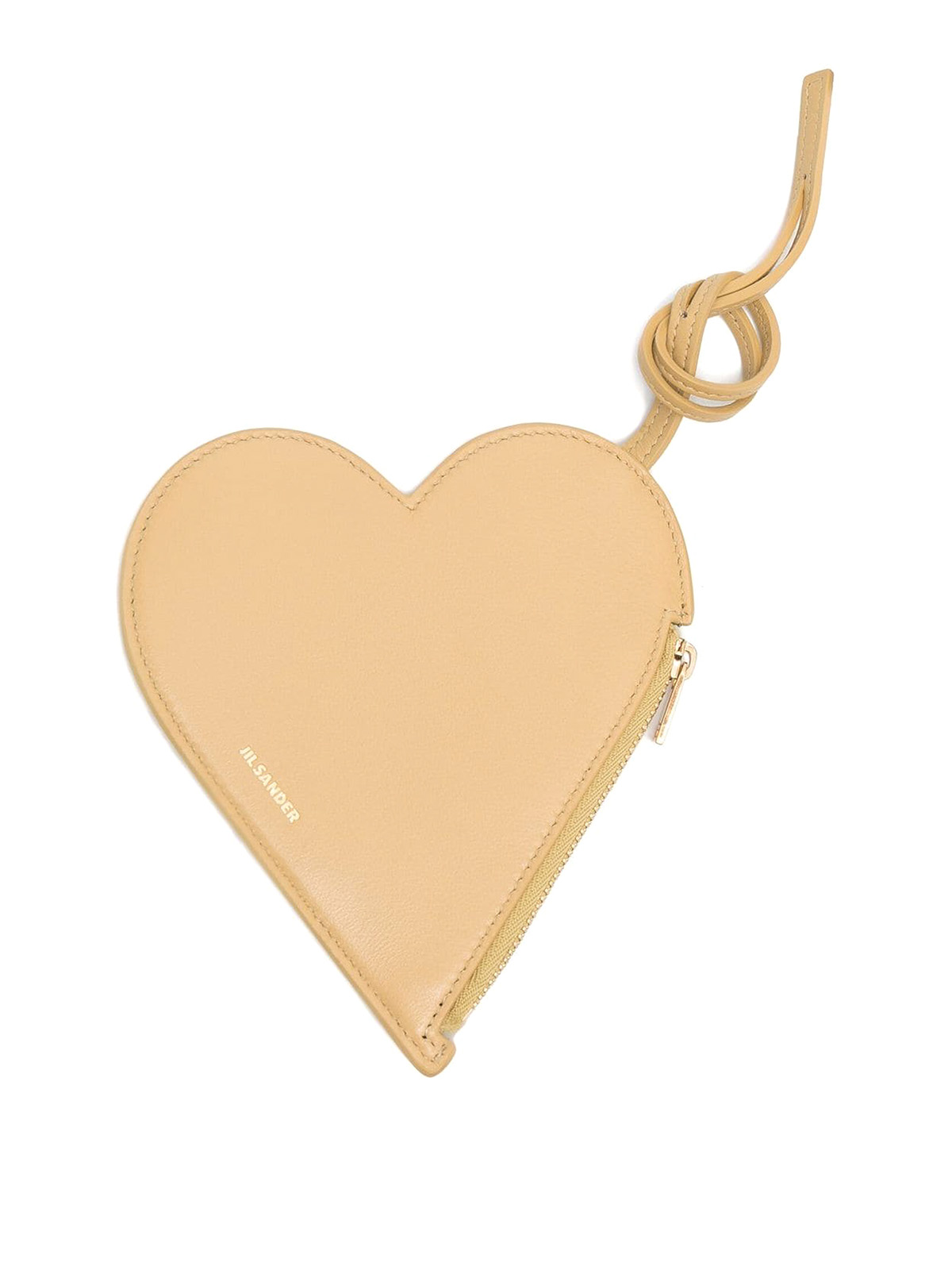 Jil Sander Heart-Shaped Coin Pouch