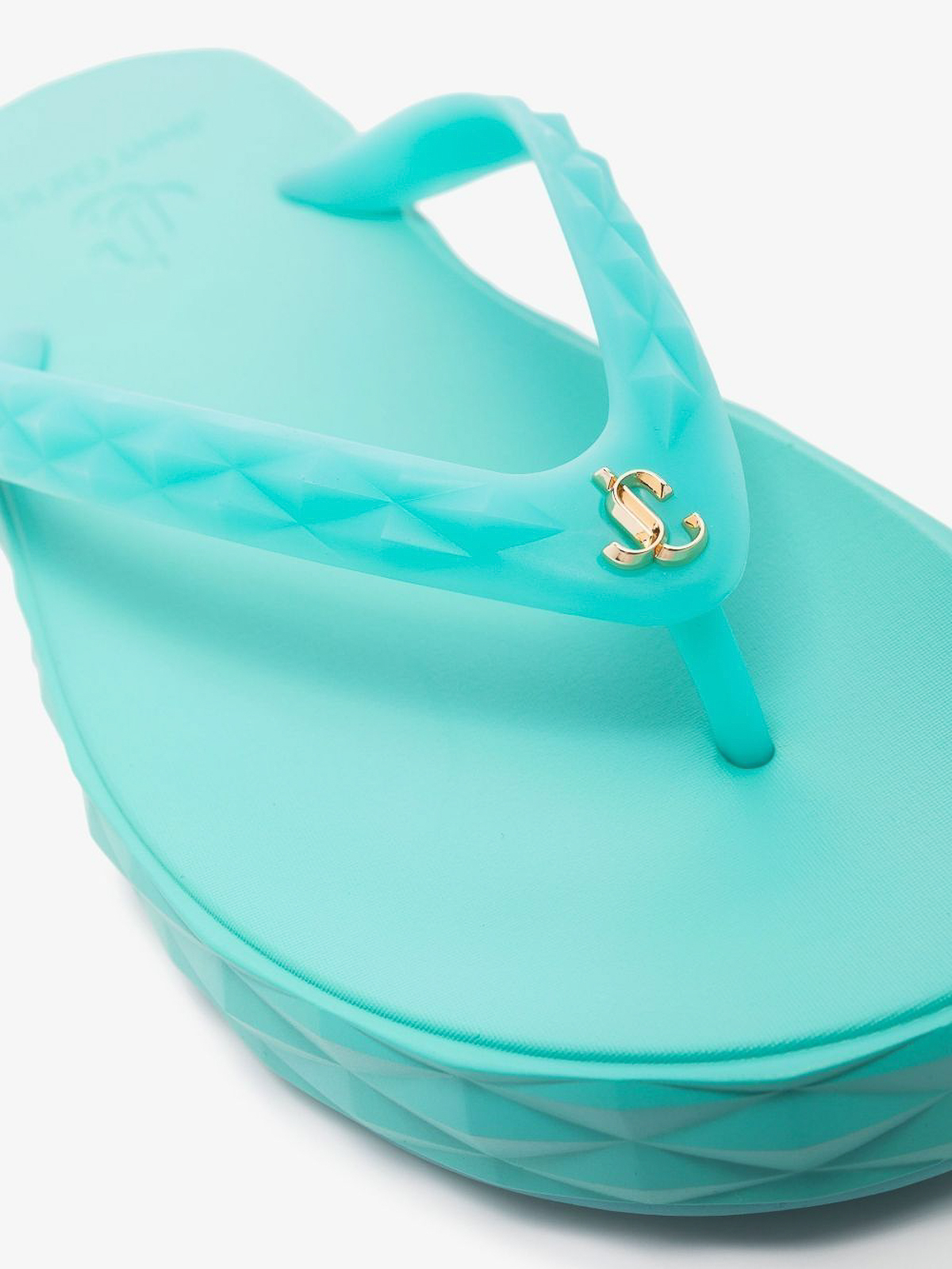 【JIMMY CHOO】 ダイヤモンド JCロゴ FLIP FLOP ビーチサンダル JIMMY CHOO】 ダイヤモンド JCロゴ FLIP FLOP ビーチサンダル