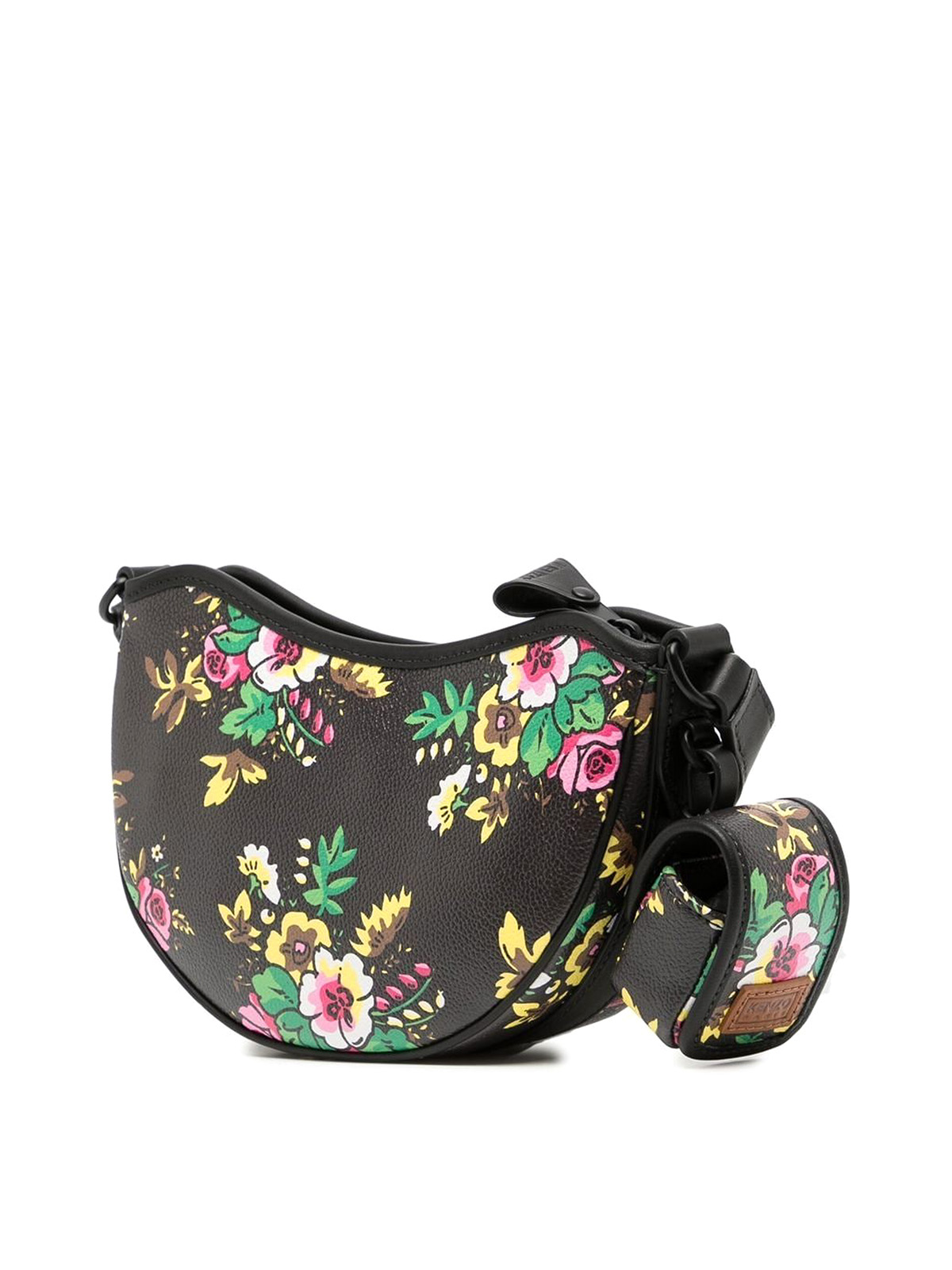Kenzo Pop bouquet shoulder bag - Black - Women | FC62SA705B0499 Kenzo Pop bouquet shoulder bag - Black - Women | FC62SA705B0499