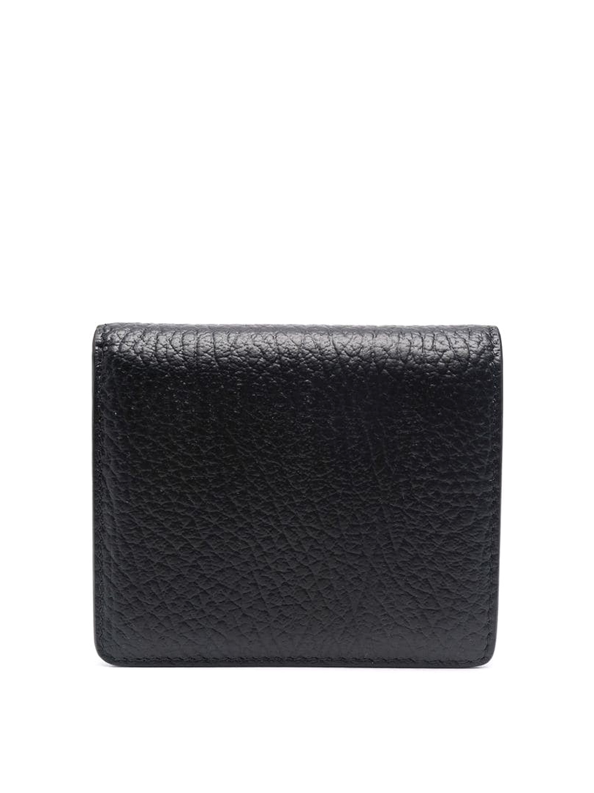 Maison Margiela Leather Wallet In Negro