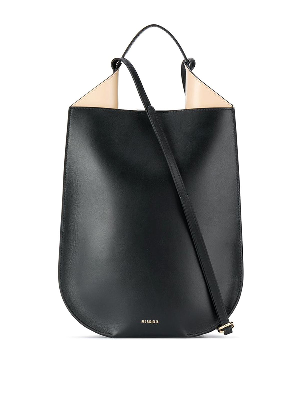 Ree Projects Leather Tote In Negro