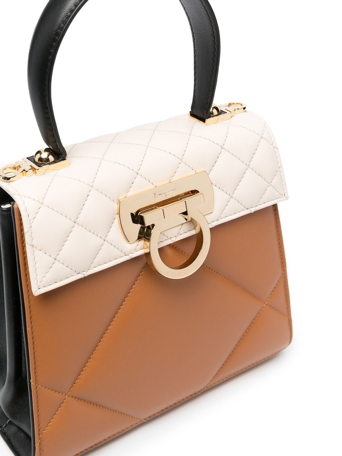 Ferragamo トートバッグ - ベージュ|212494755133001