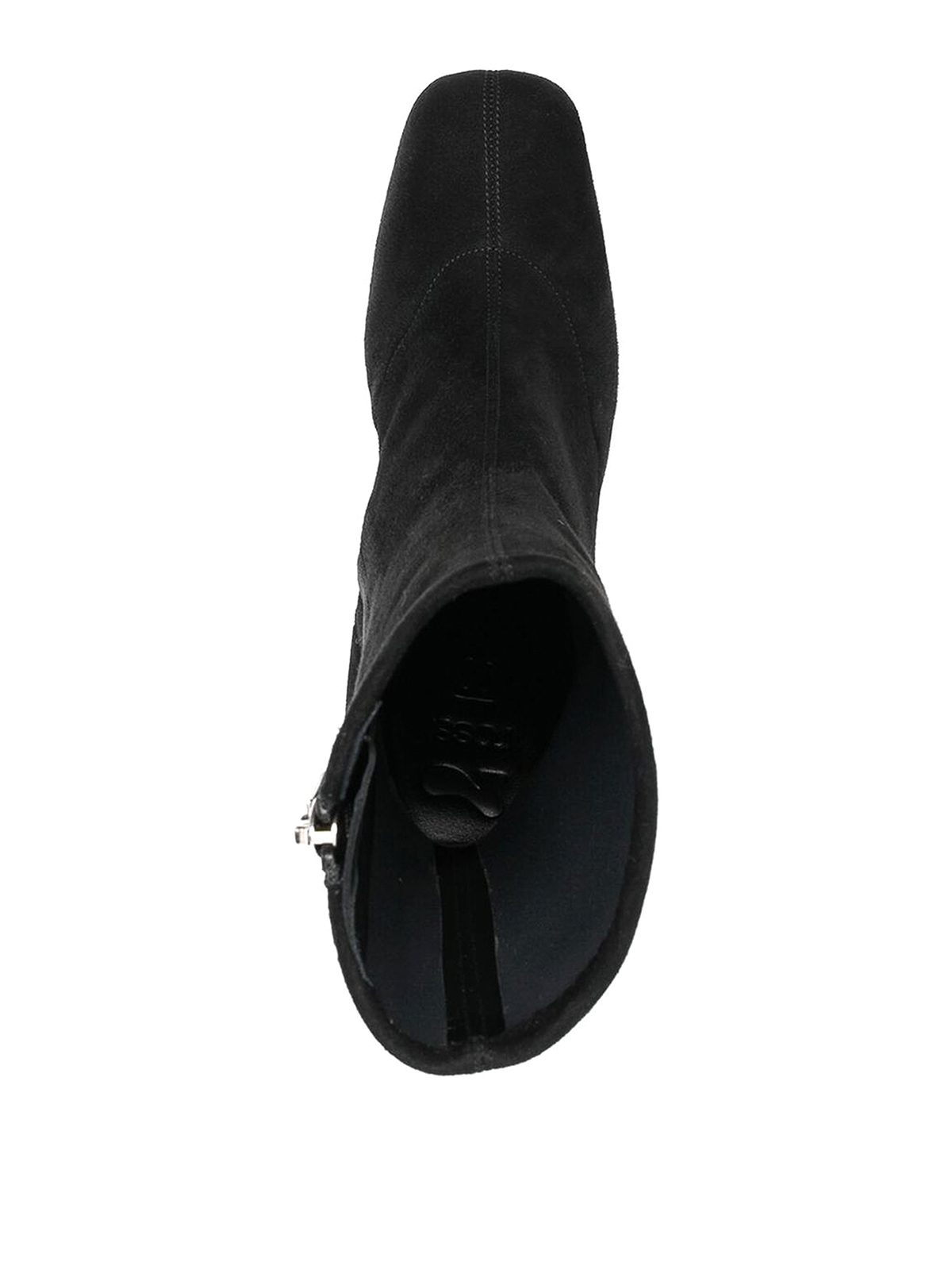 Shop Si Rossi Sculpted-heel Platform Ankle Boots In Black