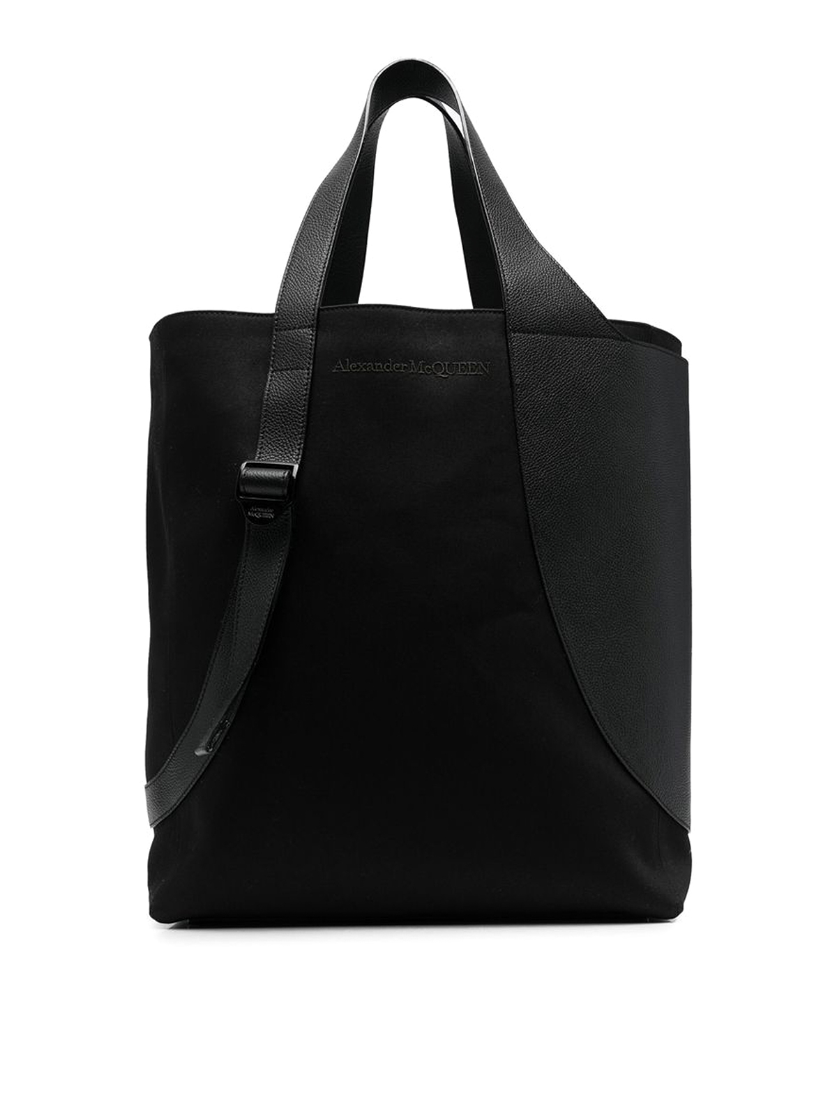 Alexander Mcqueen トートバッグ - 黒|7043341AAHO1000
