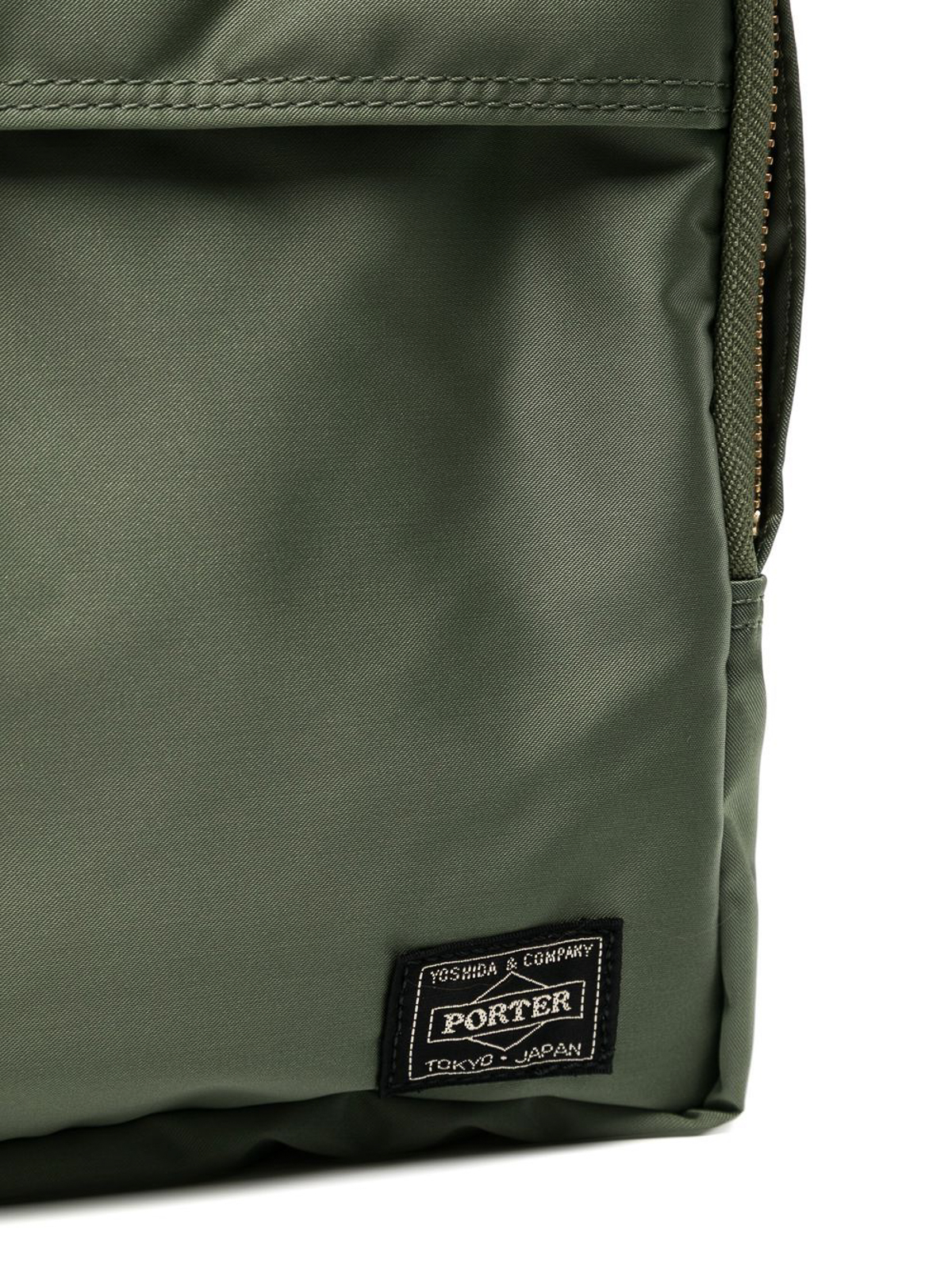 Shop Porter-yoshida & Co Nylon Backpack In Green
