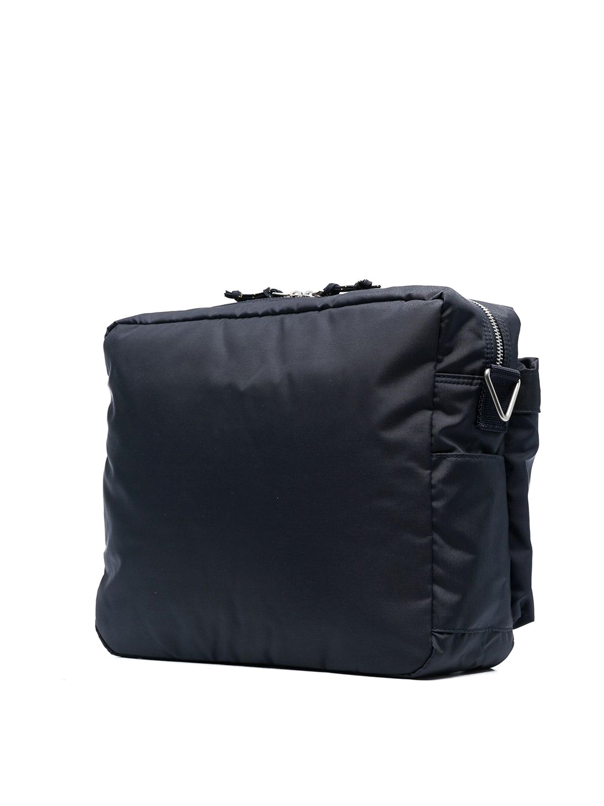 Shop Porter-yoshida & Co Logo Patch Cross Body Bag In Blue
