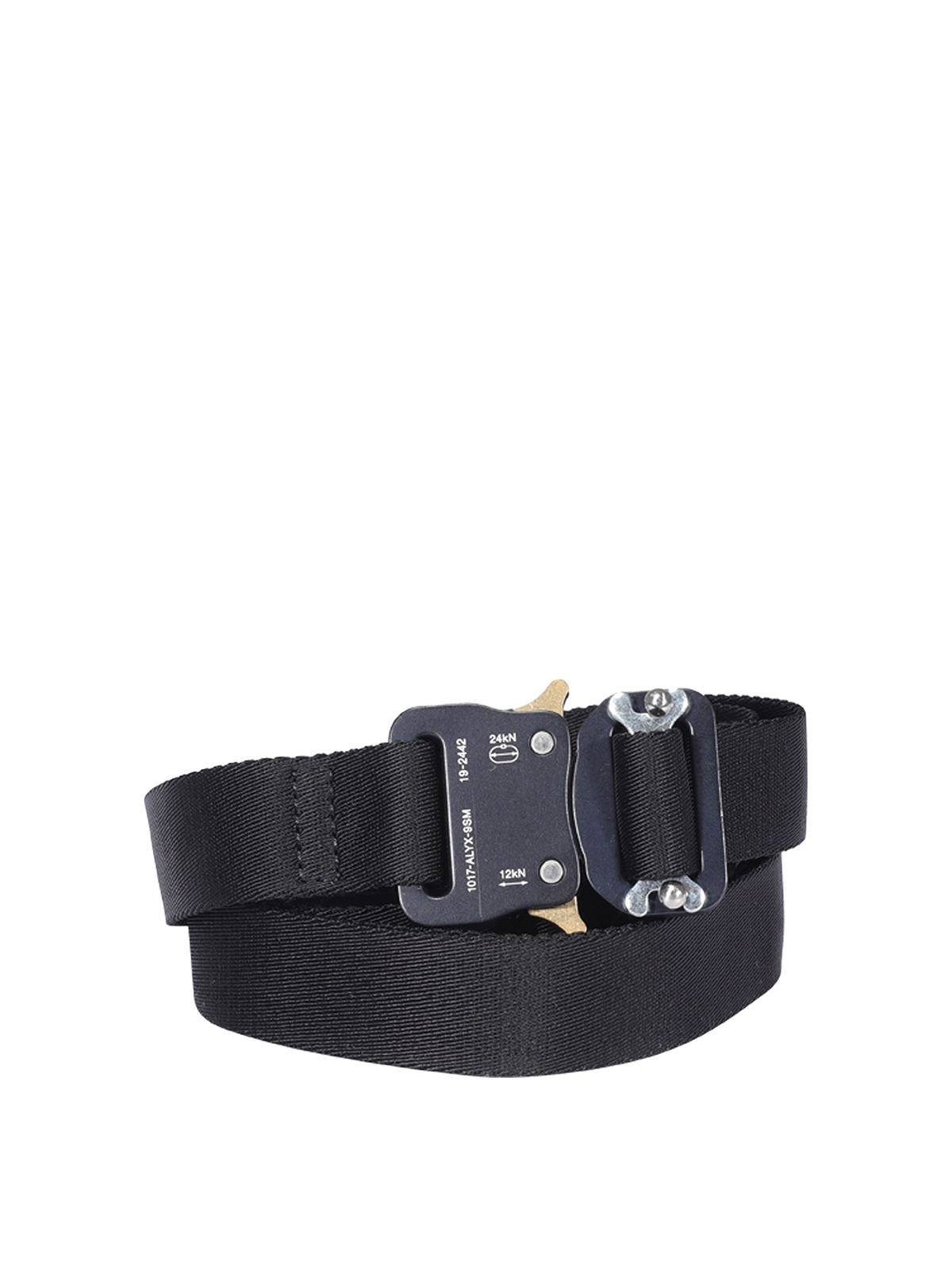 Rollercoaster style nylon belt