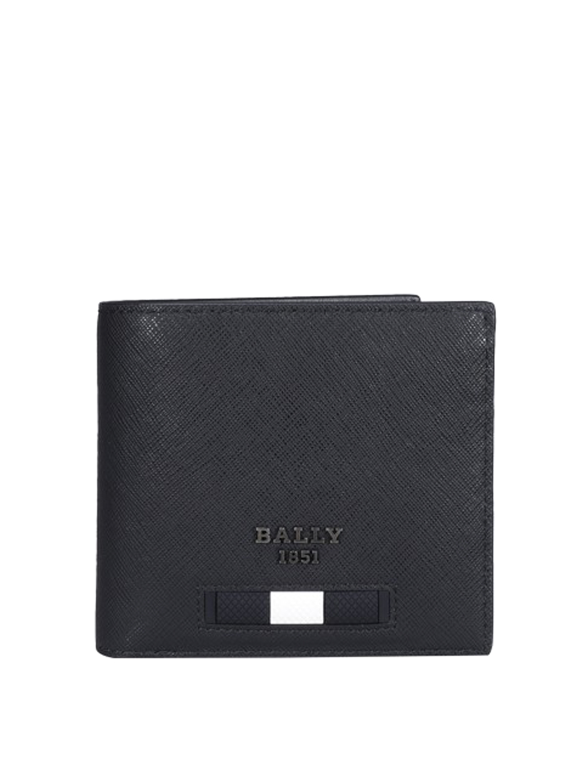 Bally Men's Brasai Leather Wallet In Black