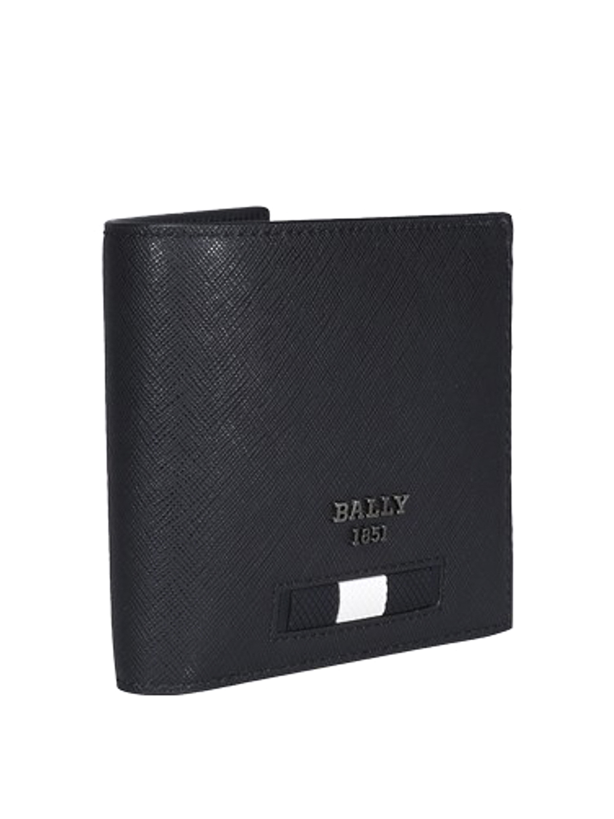 Bally Men's Brasai Leather Wallet In Black