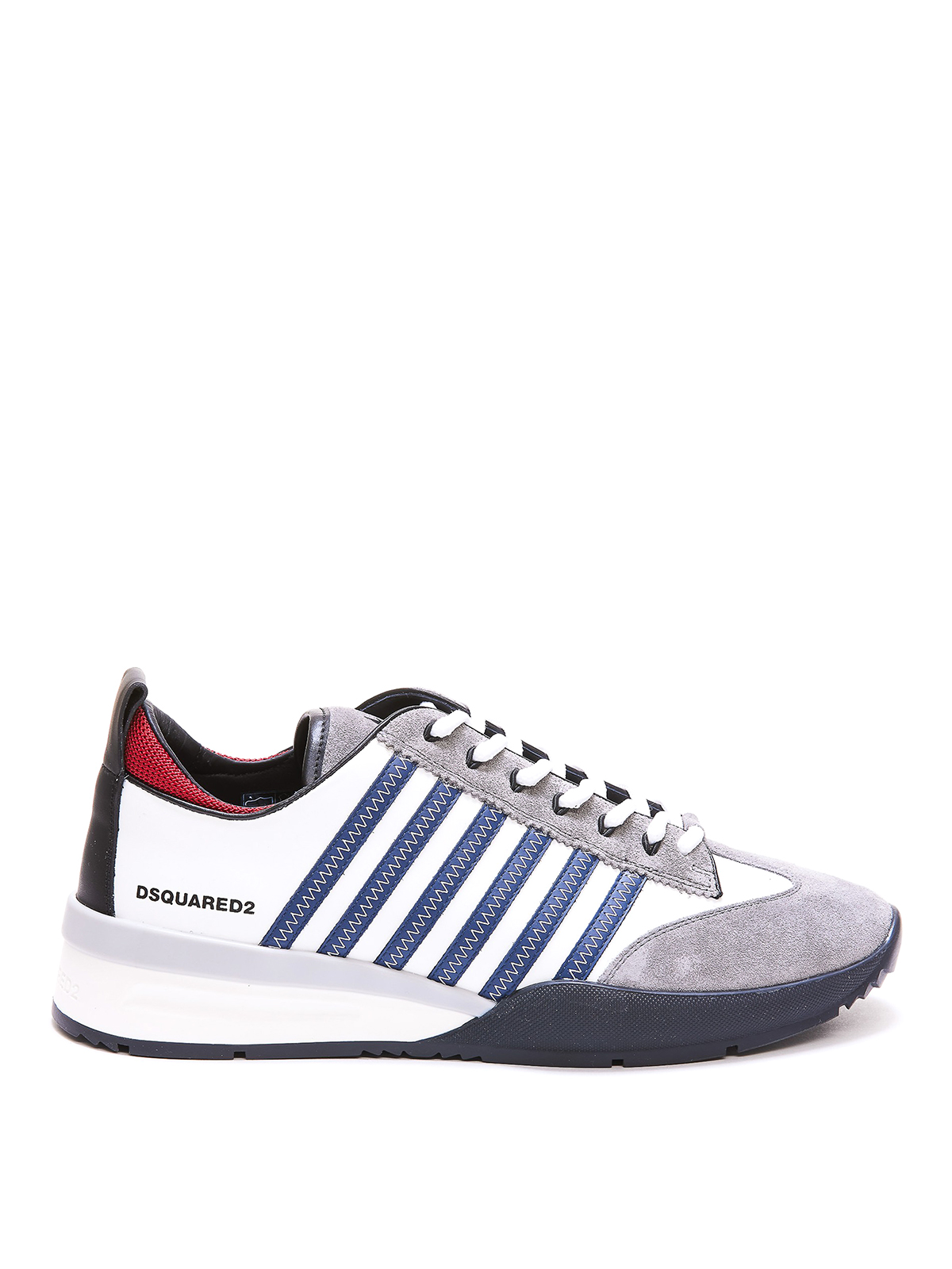 Shop Dsquared2 Original Legend Sneakers In Grey