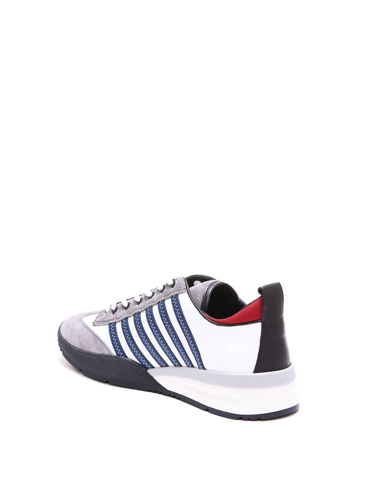 Shop Dsquared2 Original Legend Sneakers In Grey