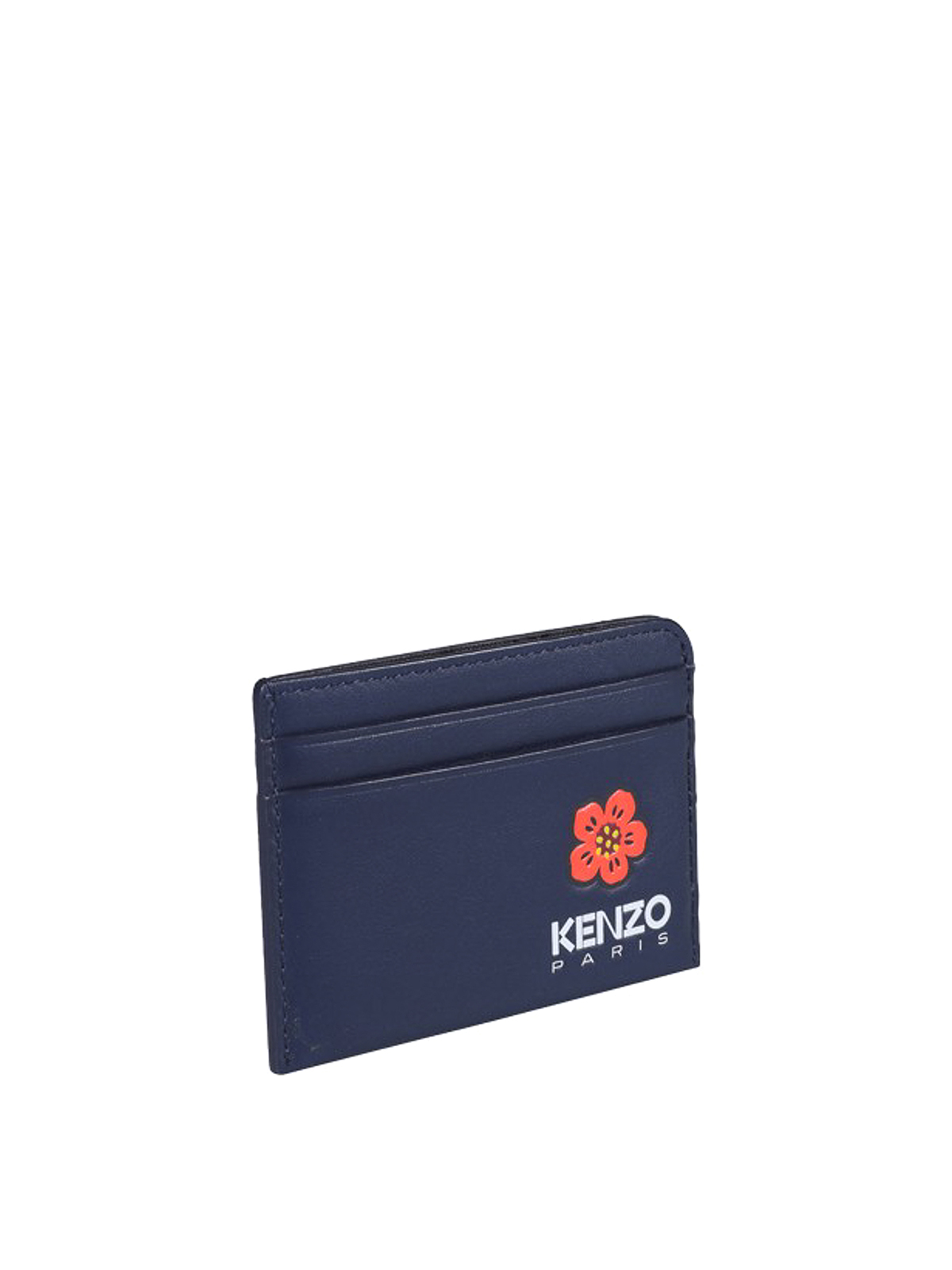 Kenzo Boke Flower print card holder - Blue - Men|FC65PM400L4277