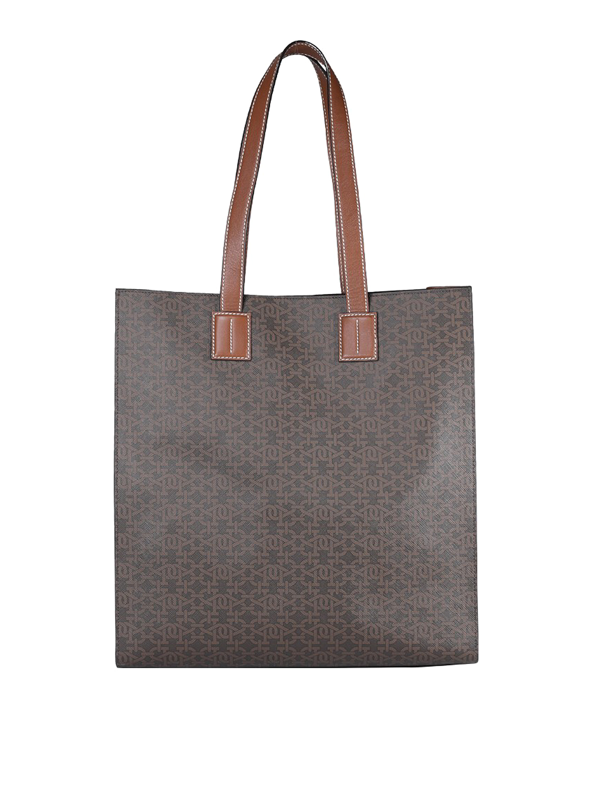 トートバッグ Bally Women's Crystalia Mini Bag Ivory WAM061CV011-I135O Bally Outlet: leather bag with printed logo - Ivory | Bally