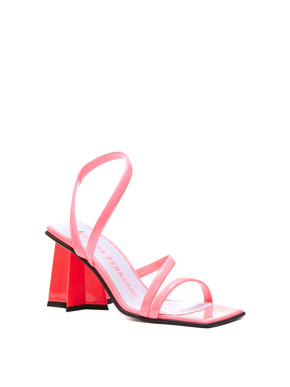 Shop Chiara Ferragni Andromeda Heeled Sandals In Rosado