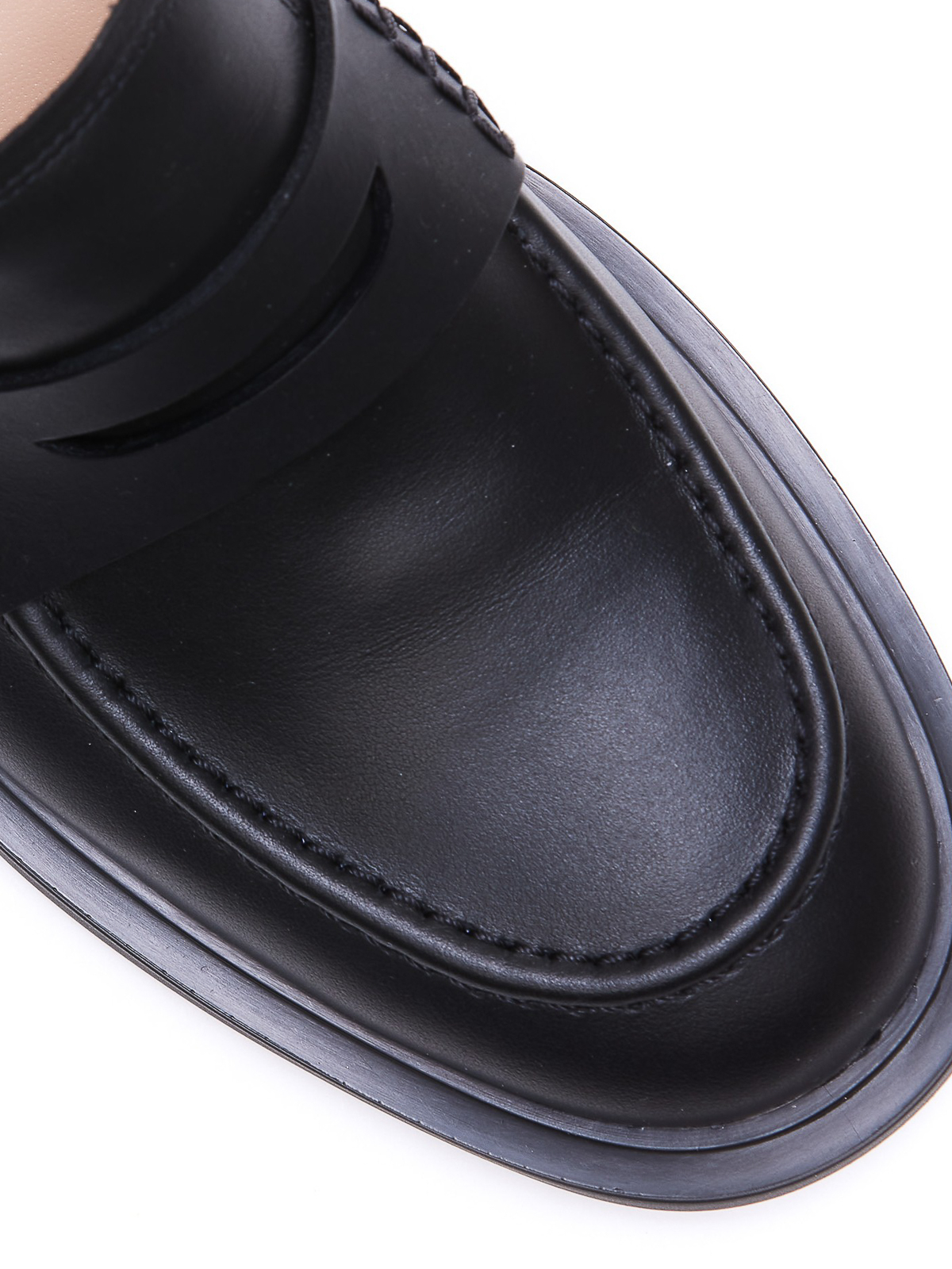 Gianvito Rossi ローファー - 黒|G2528320GOMCLNNERO | THEBS