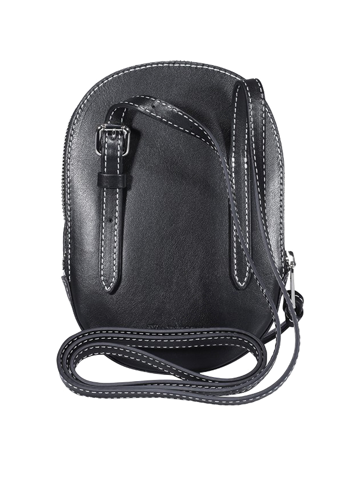 Shop Jw Anderson Leather Bag In Negro