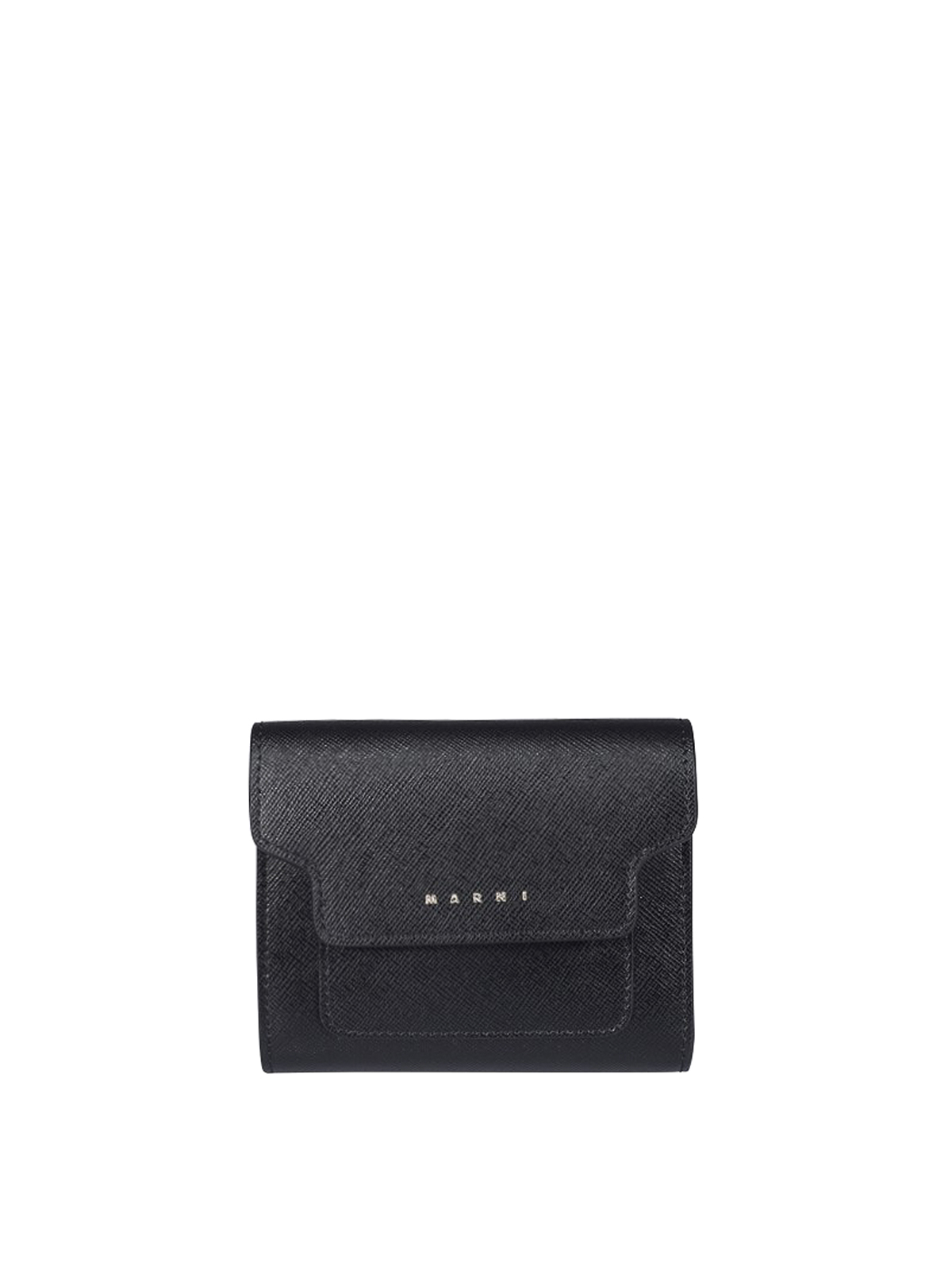 Marni Logoed Wallet In Black