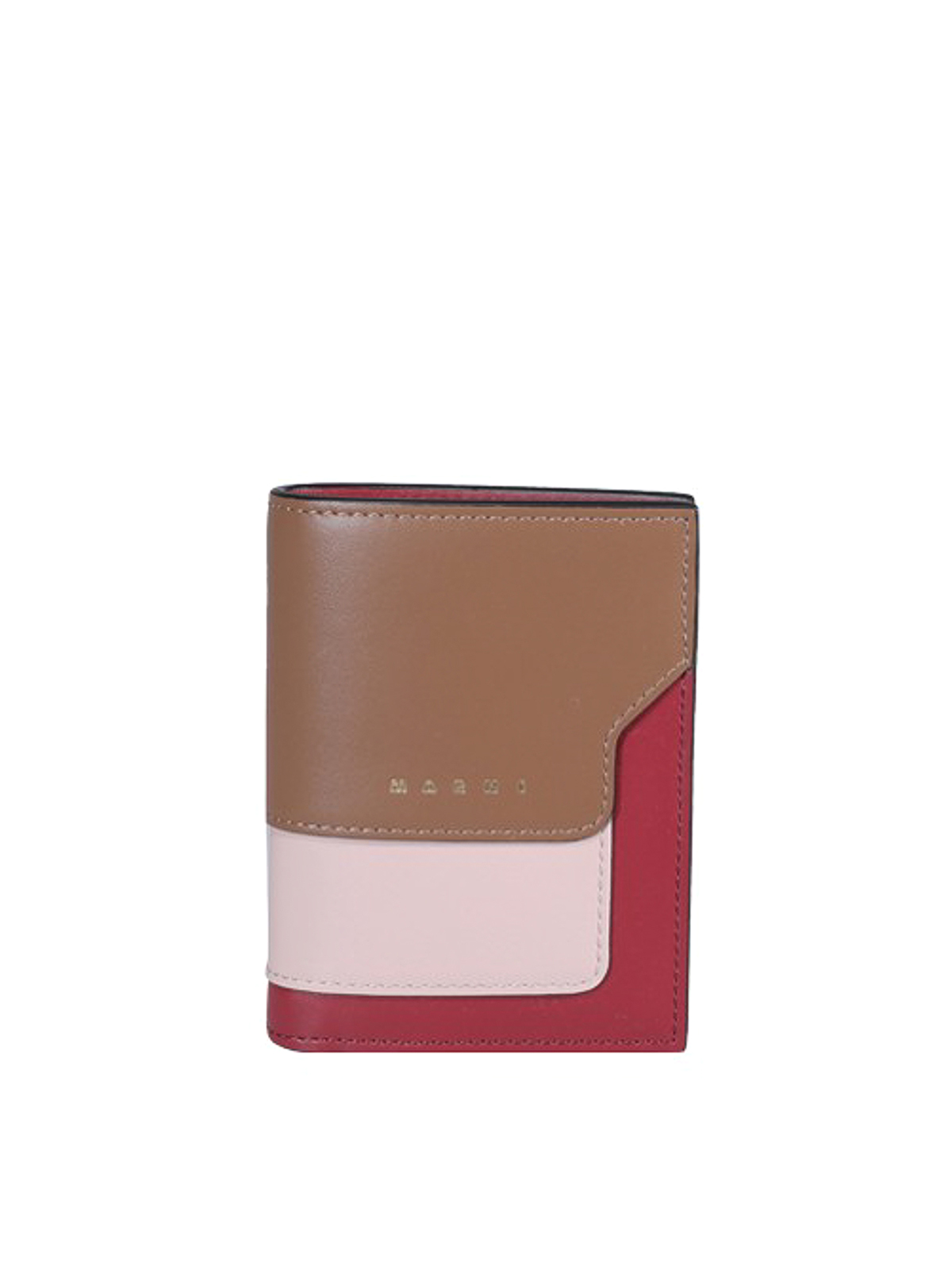 Marni Logoed Wallet In Pink