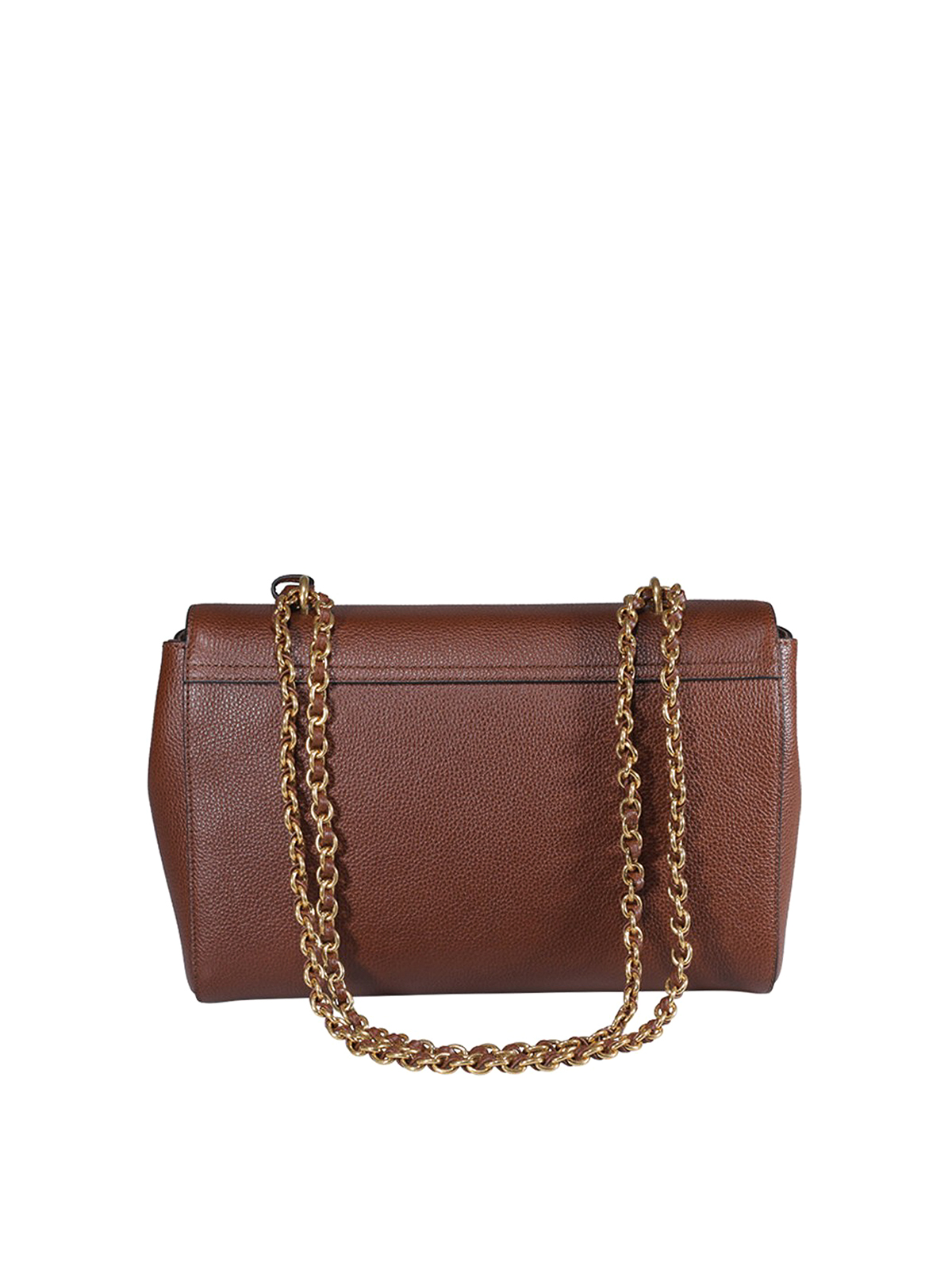 Shop Mulberry Leather Clutch In Brown
