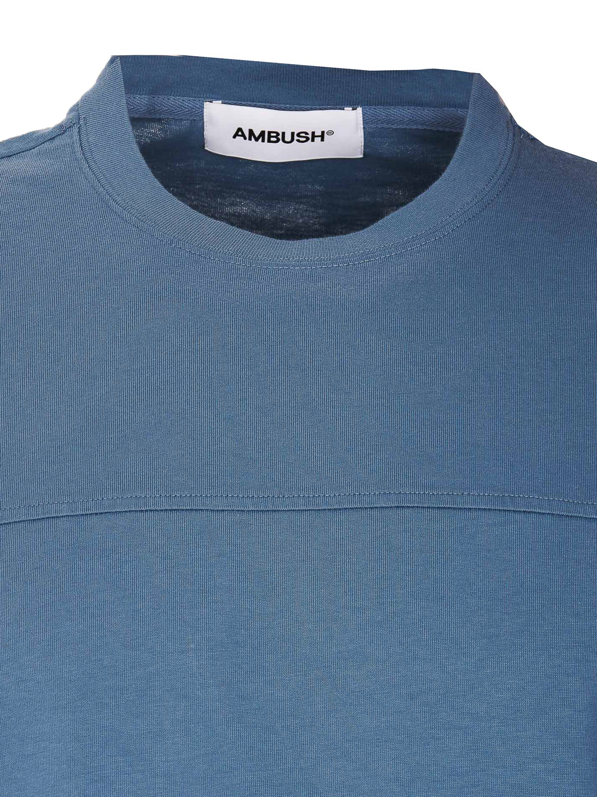 Shop Ambush Logo T-shirt In Light Blue