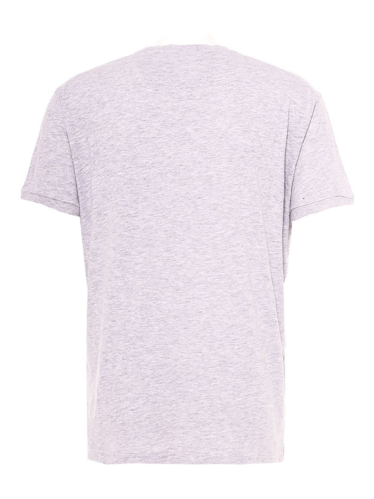 Shop Dsquared2 Front Logo T-shirt In Grey