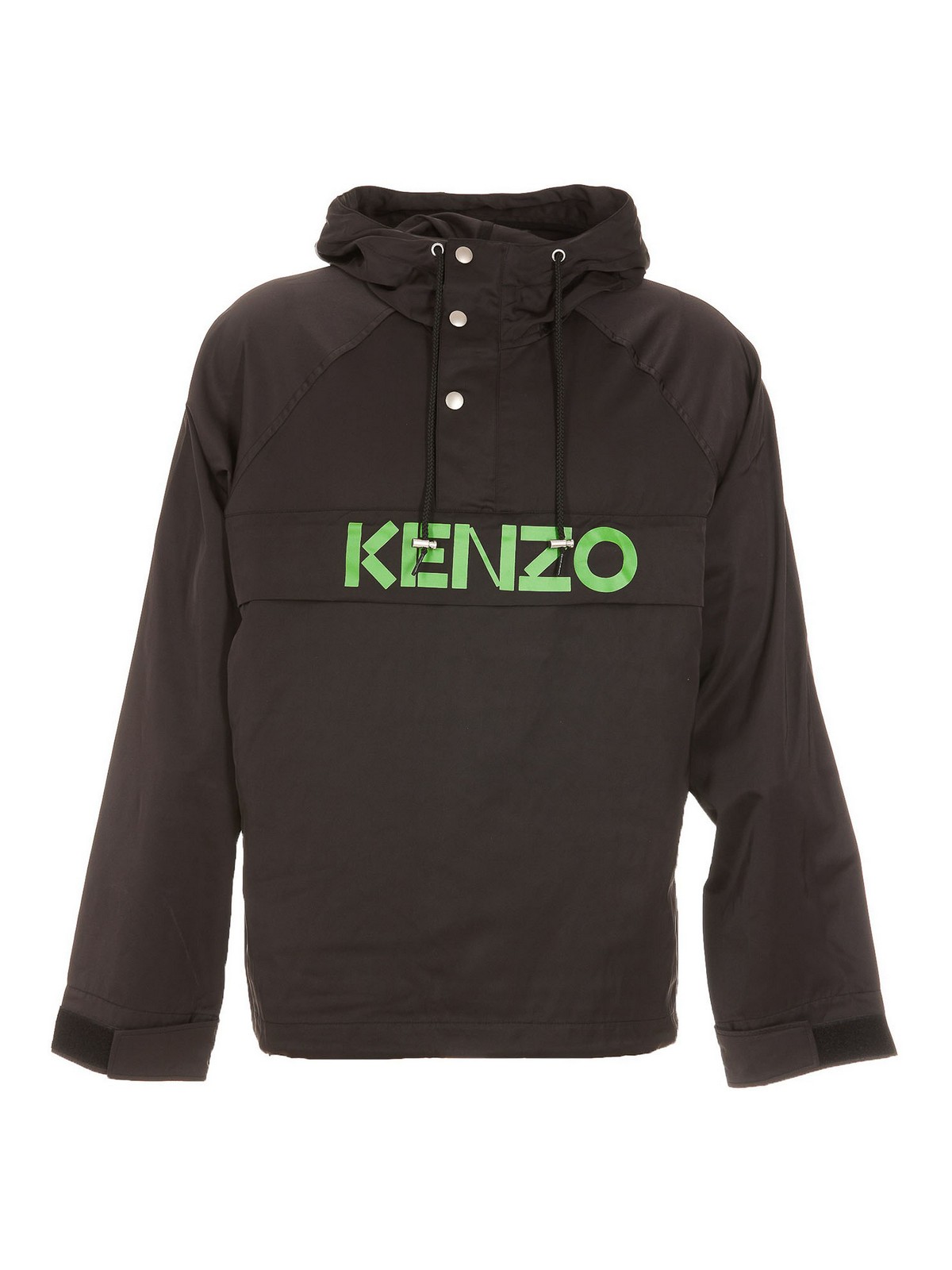 Kenzo Tech Fabric Jacket In Black