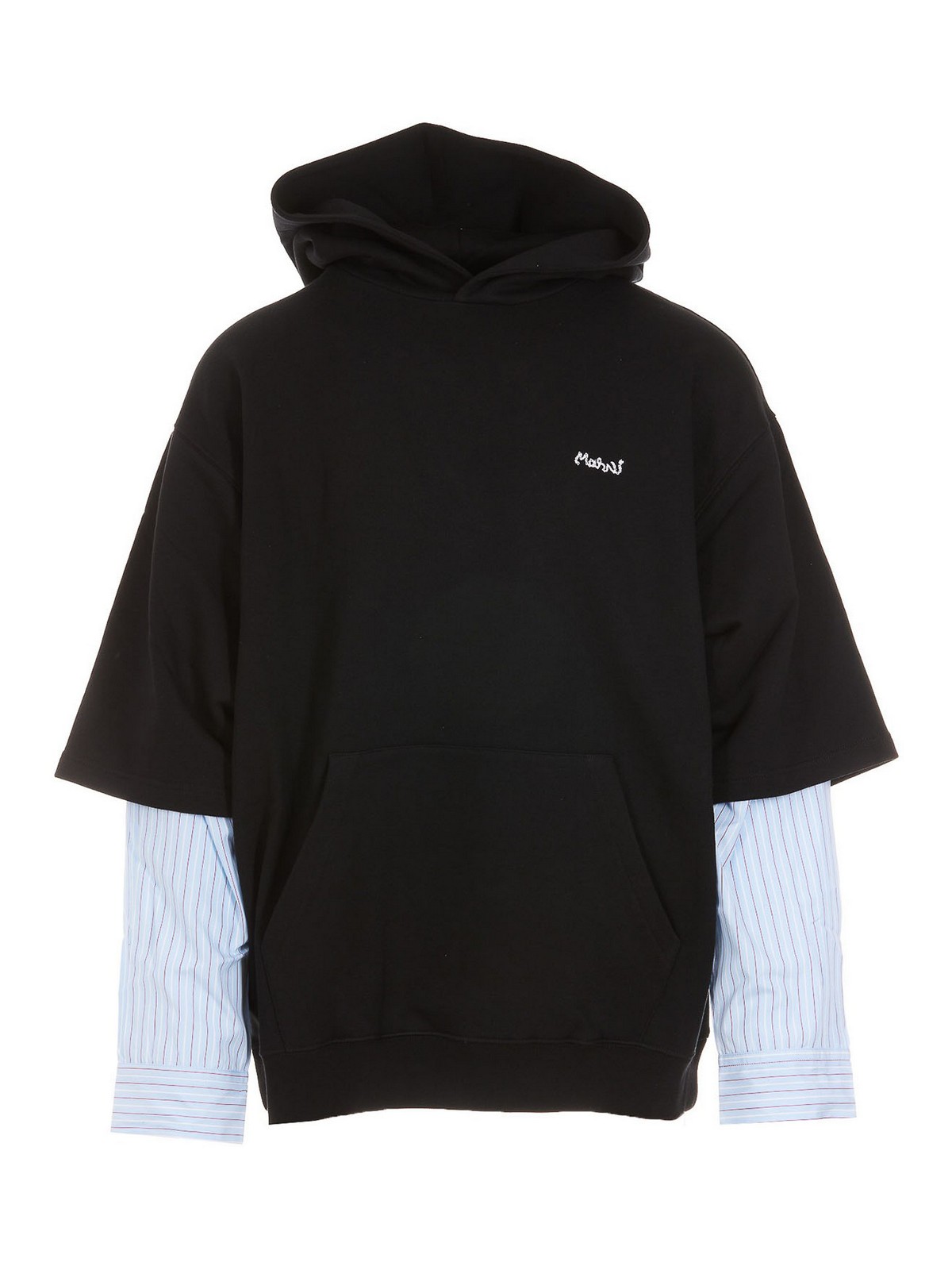 ★MARNI★ Check Hood Black FUMU0110Q5UTC02900N99 FUMU0110Q5U Marni Cotton hoodie - Black - Men | FUMU0110QXUTC16400N99