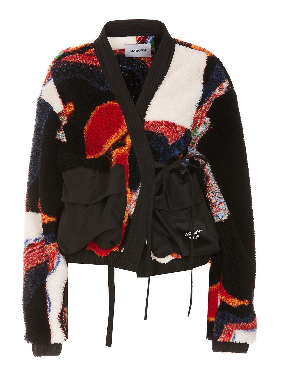 Fur & Shearling Coats Ambush - Teddy effect kimono style jacket