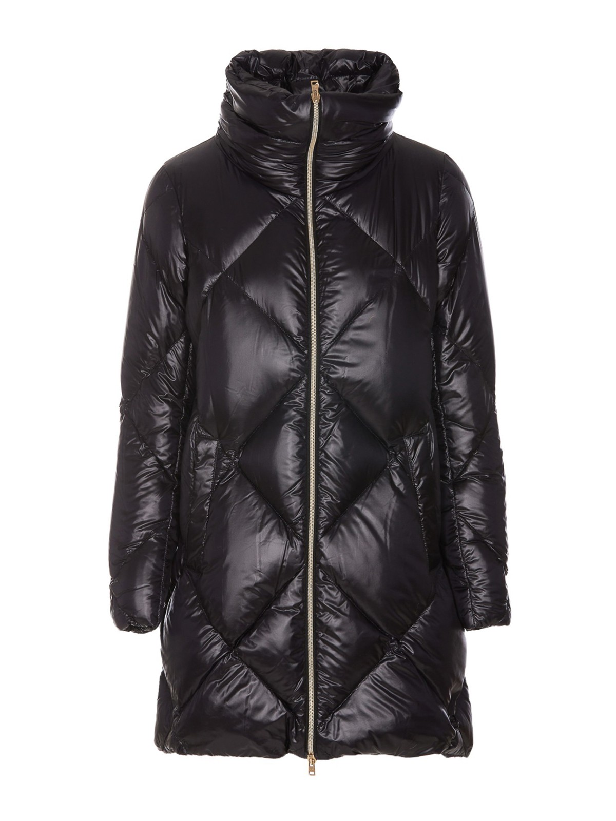 【関税＆送料込み】Herno Techno Fabric Jacket Herno Tech fabric puffer jacket - Black | PI001518D120179300