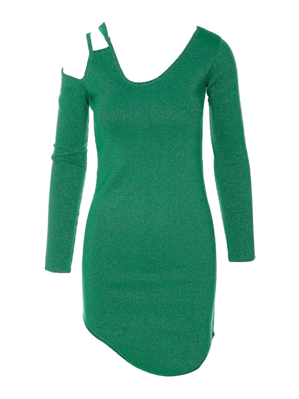 Jw Anderson Short Dress In Green