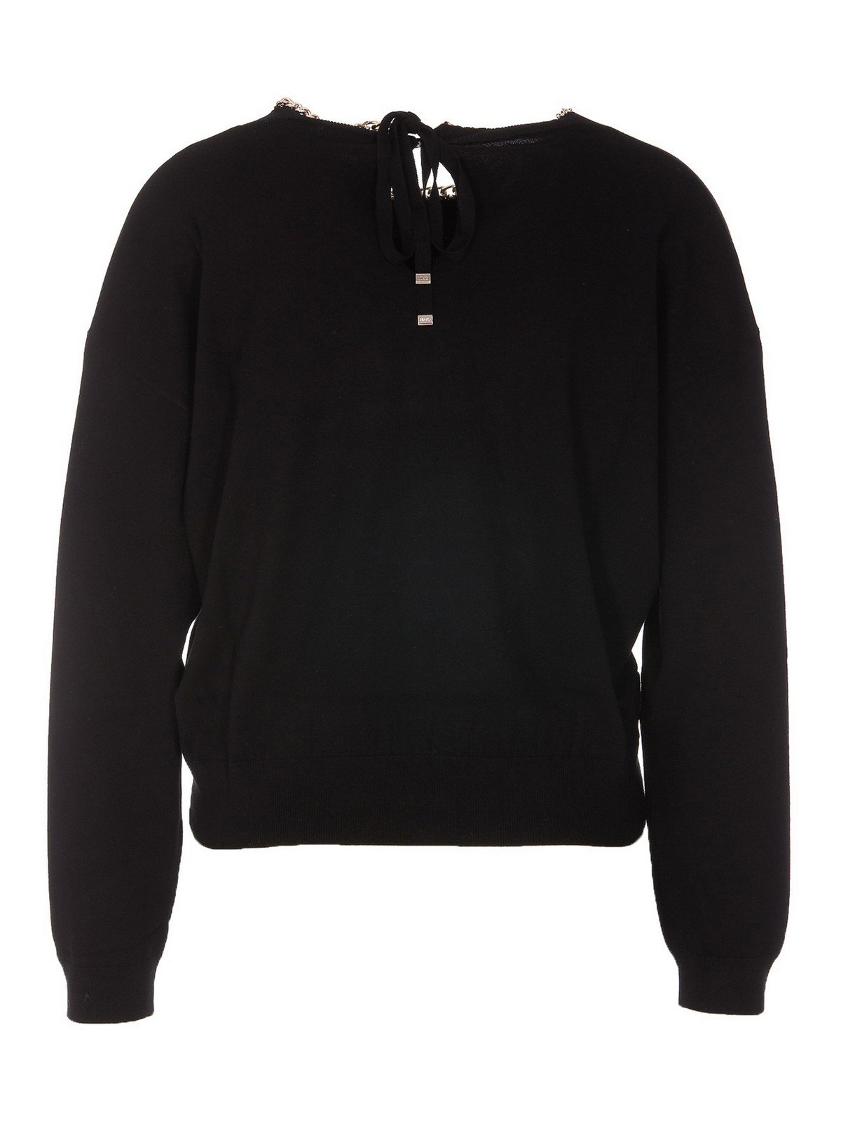 Shop Liu •jo Black Sweater