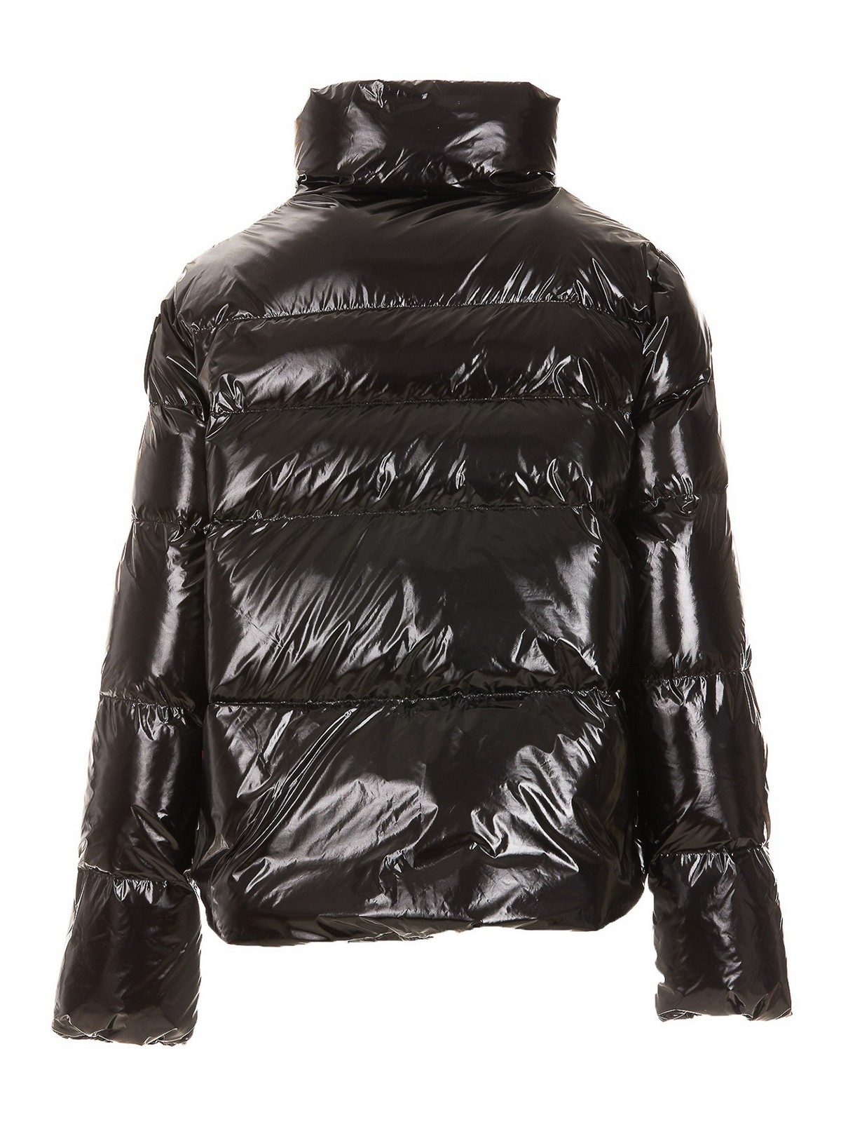 ダウンジャケット・コート PINKO 'Mirco' down jacket Pinko - Mirco 1 Caban techno-nylon down jacket blue - The Corner