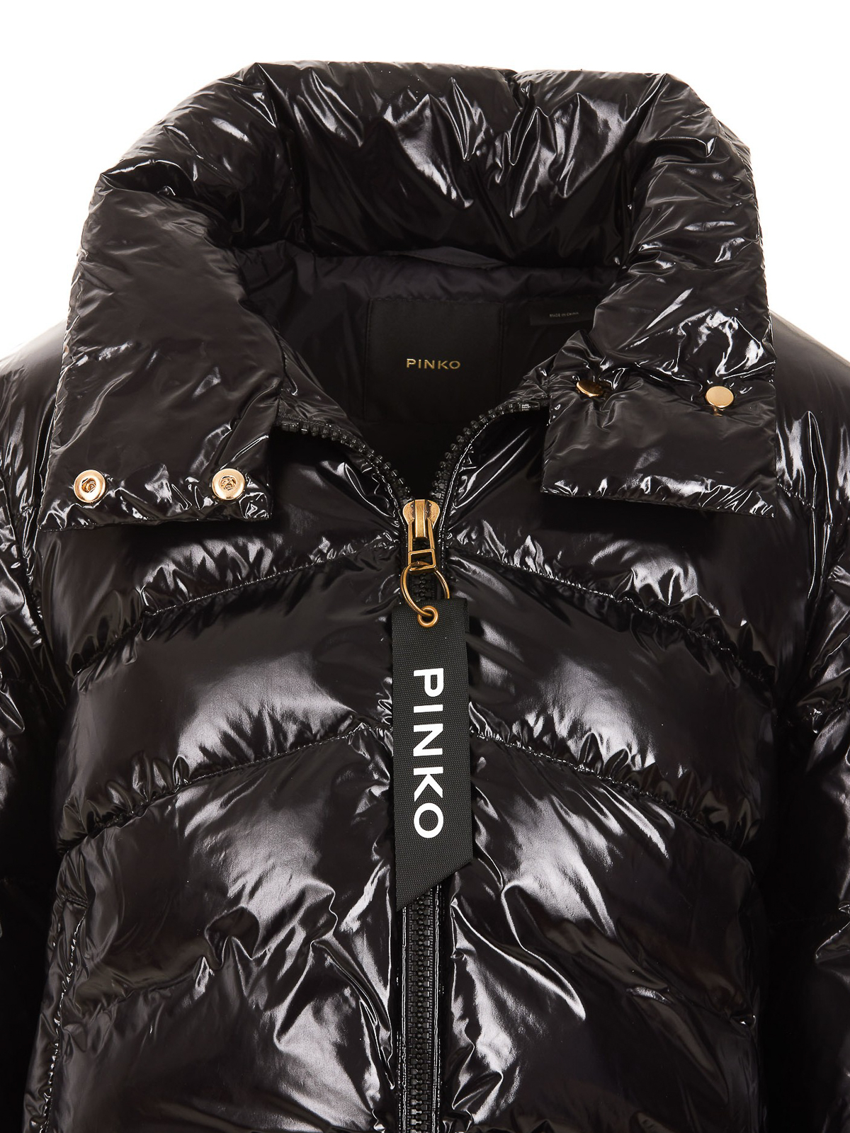 Pinko Mirco 3 puffer jacket - Black - Women | 1G17XGA00NZ99