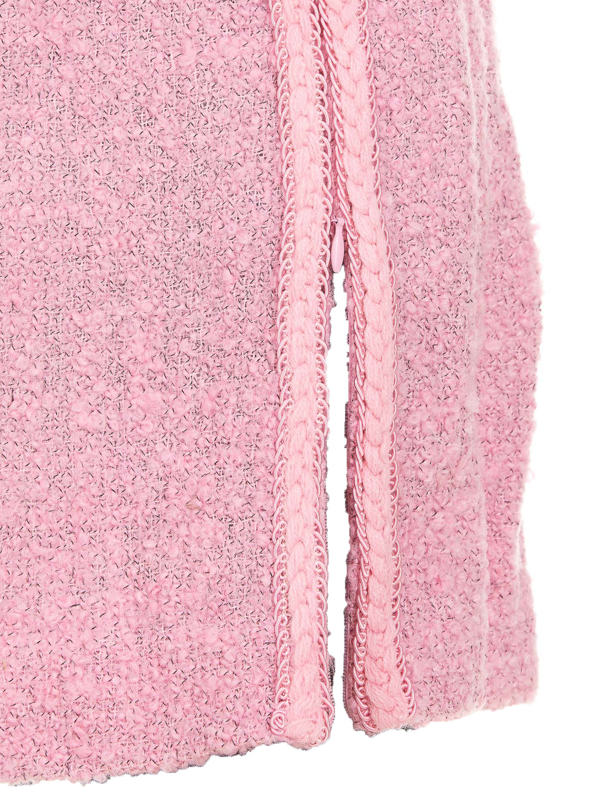 Shop Rotate Birger Christensen Zip Detailed Mini Skirt In Pink