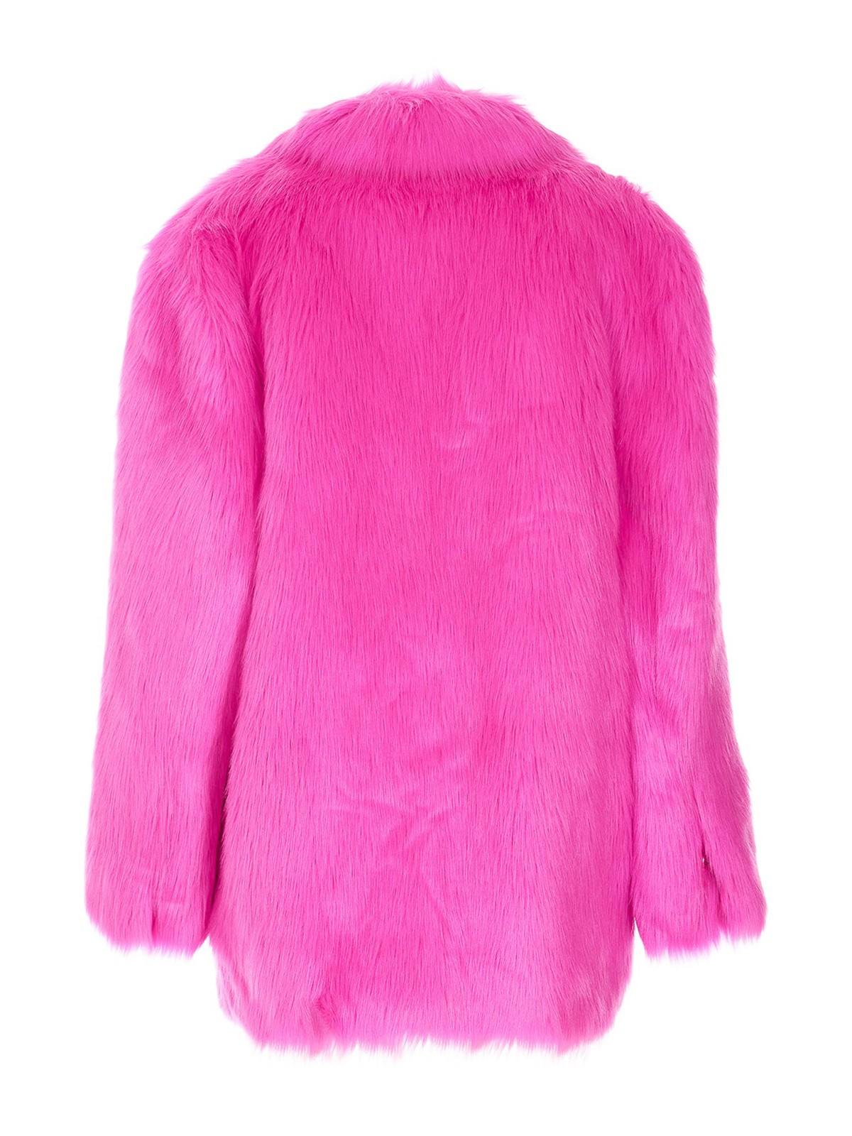 Stand Studio Short fake fur coat - Fuchsia - Women