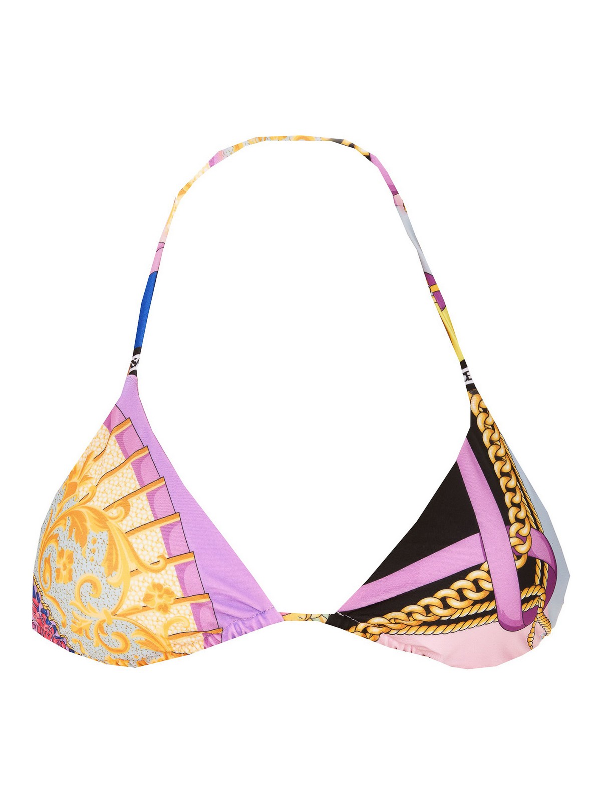 Tシャツ・カットソー VERSACE BIGGIE JELLYFISH VELVET BIKINI TOP 231653F105040_1.jpg