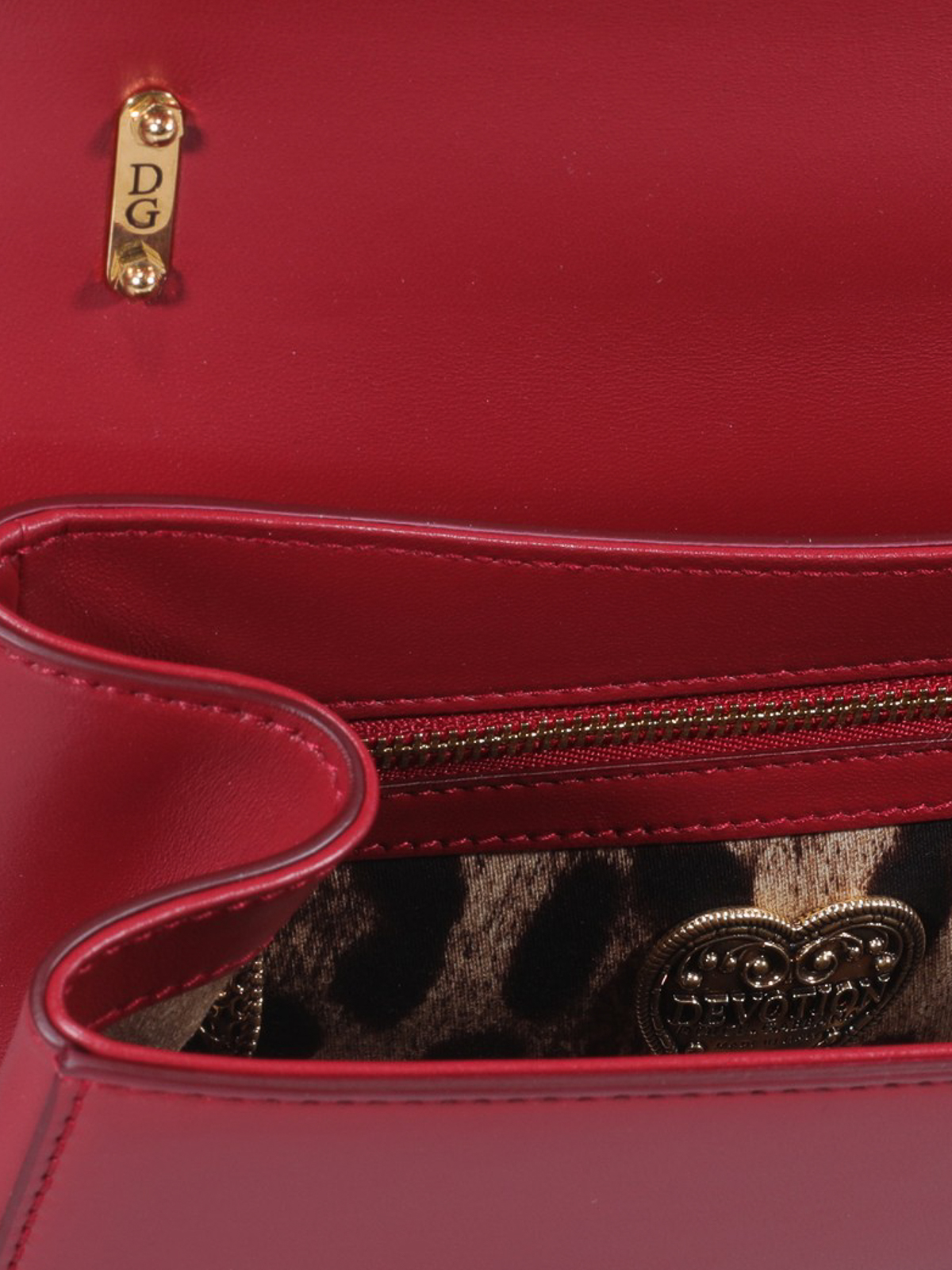 Sac Bandoulière Dolce & Gabbana Noir Cuir – Logo Plaque, Prix D’origine 1870 USD, Neuf Avec étiquettes