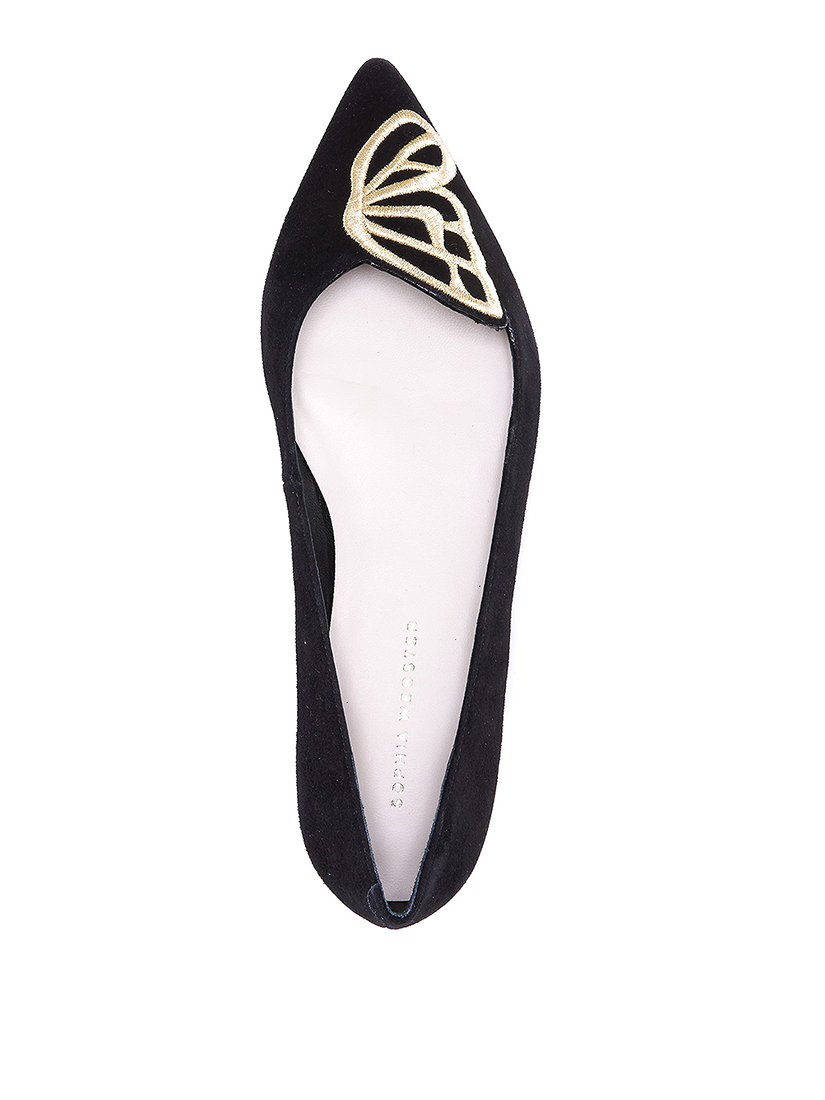 Sophia Webster フラットシューズ - 黒|SAW21086BLACK&GOLD