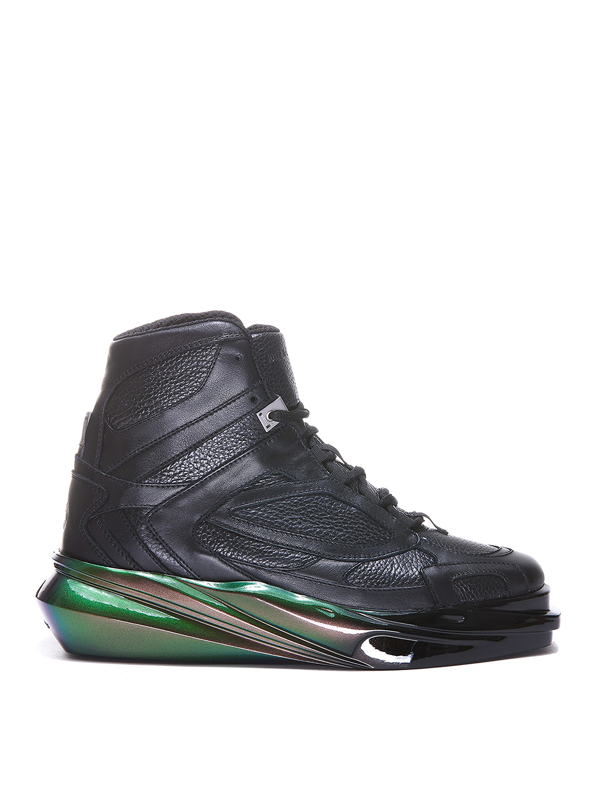 1017 Alyx 9sm Leather high-top sneakers | AAUSN0032LE02MTY0001