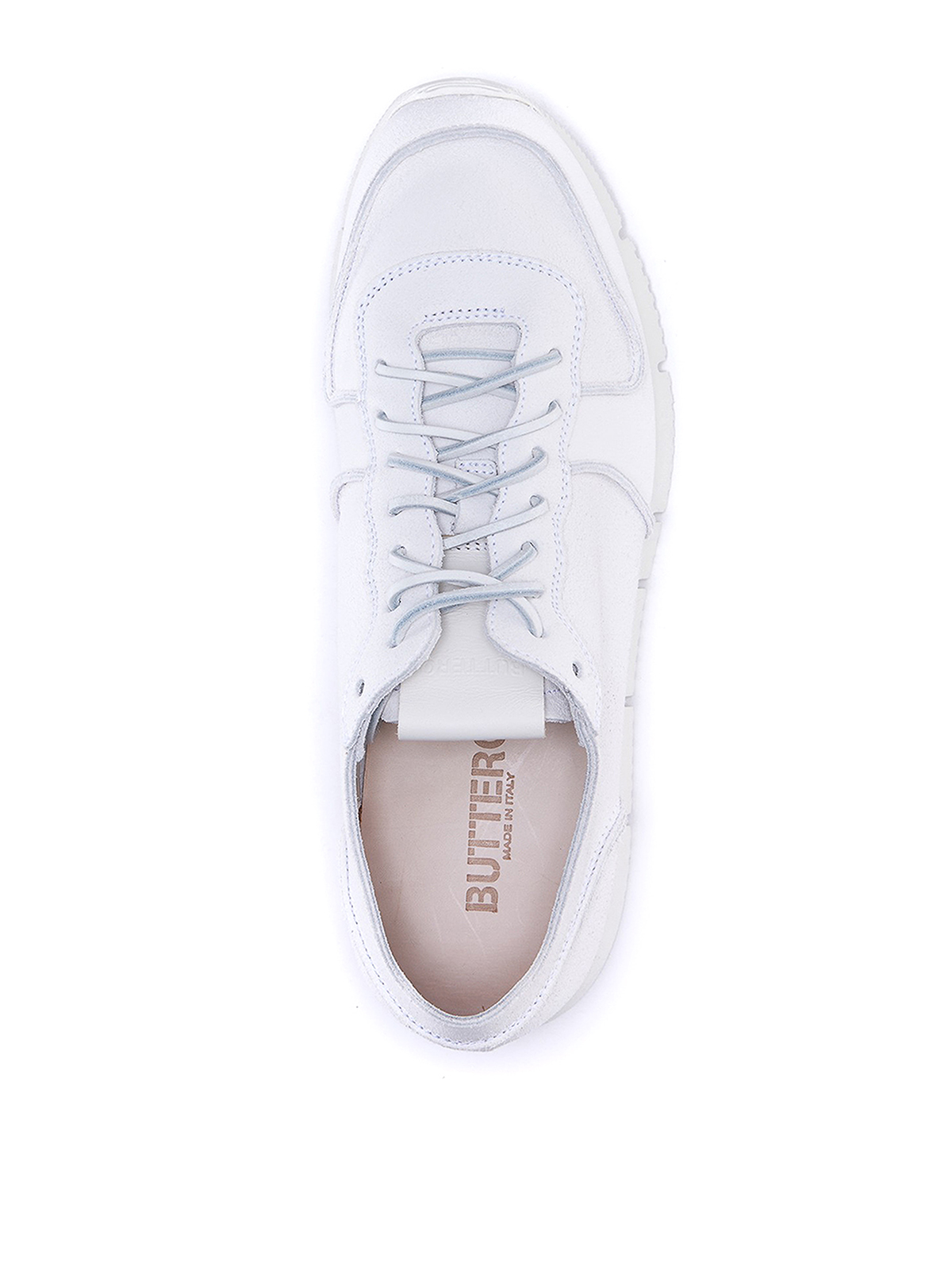 Shop Buttero Carrera Sneakers In White
