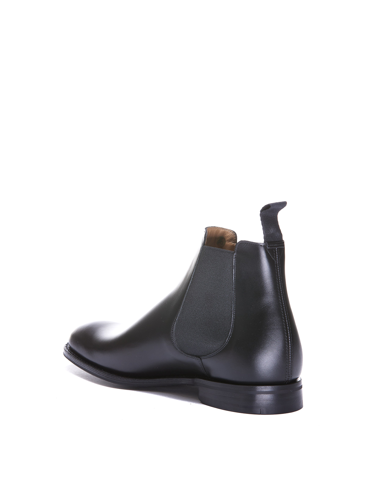Shop Church's Leather Chelsea Boots In Black