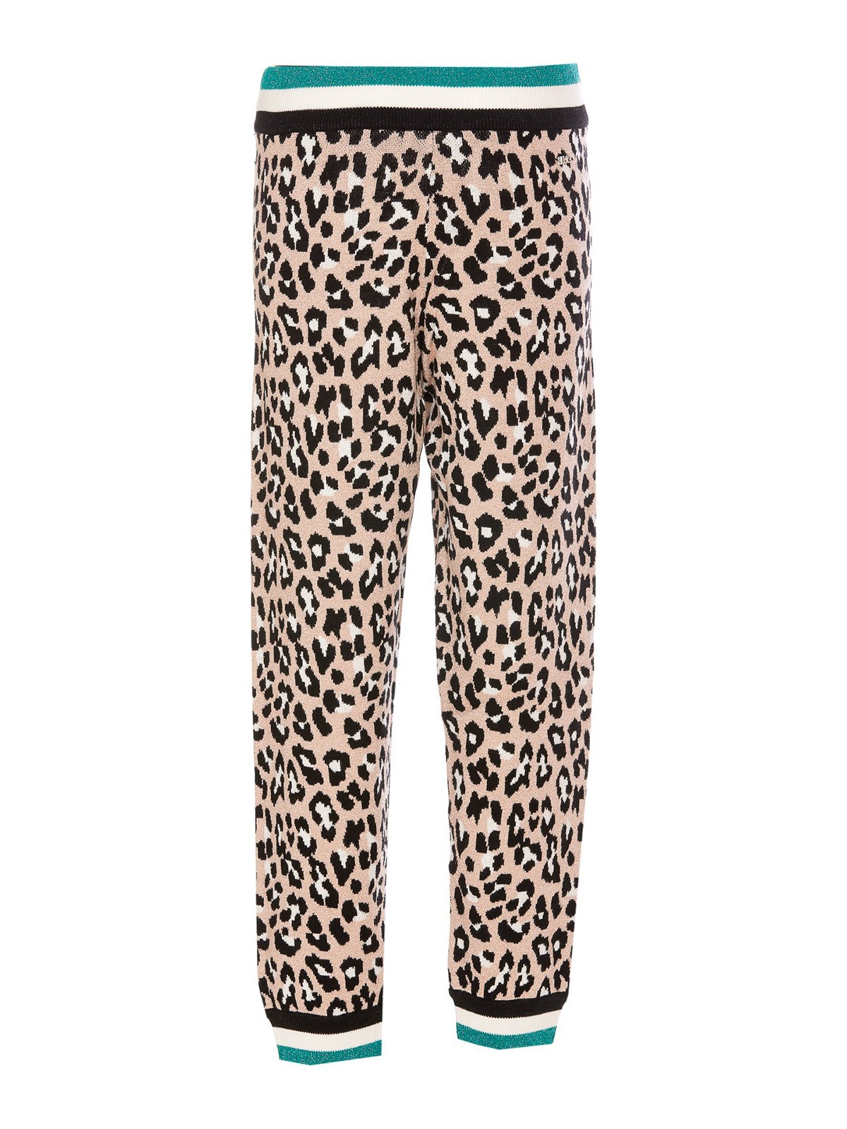 Leopard print hot sale casual trousers