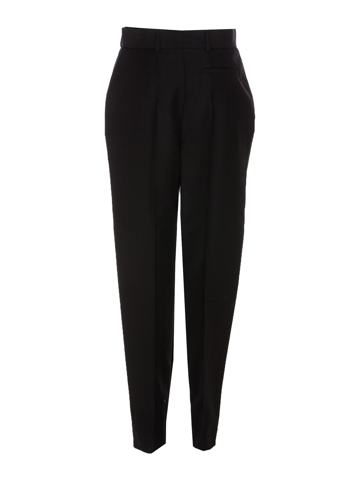 Buy Smarty Pants Grey Cotton Lycra Straight Fit High Rise Trousers for  Women Online @ Tata CLiQ