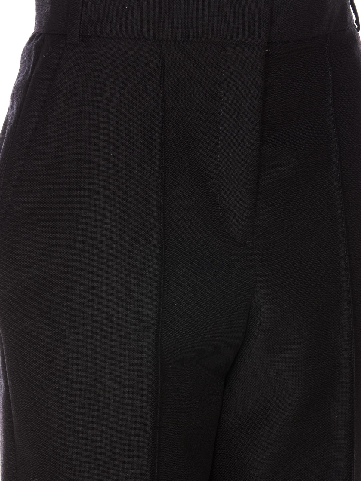 Shop Tory Burch High-rise Trousers In Black