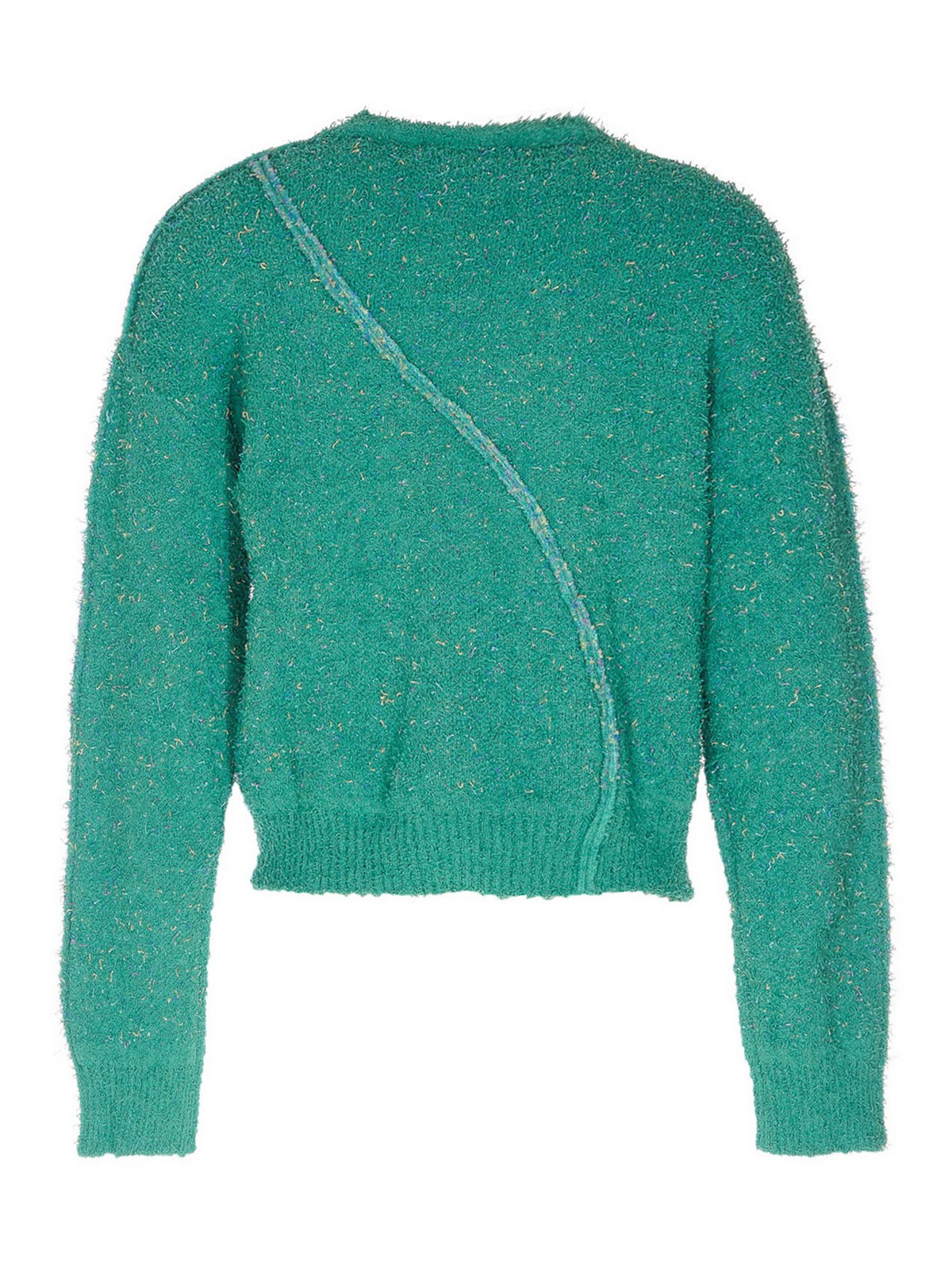 Andersson Bell Melange effect sweater - Green - Men|ATB804MGREEN