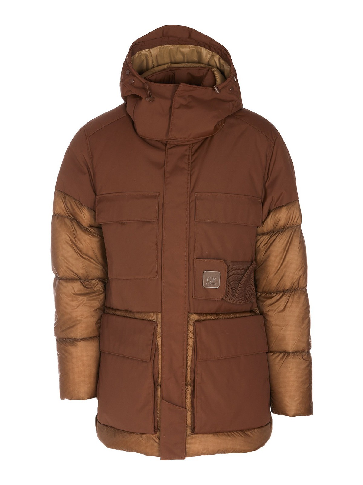 48 C.P.COMPANY DYNATEC MIXED DOWN PARKA