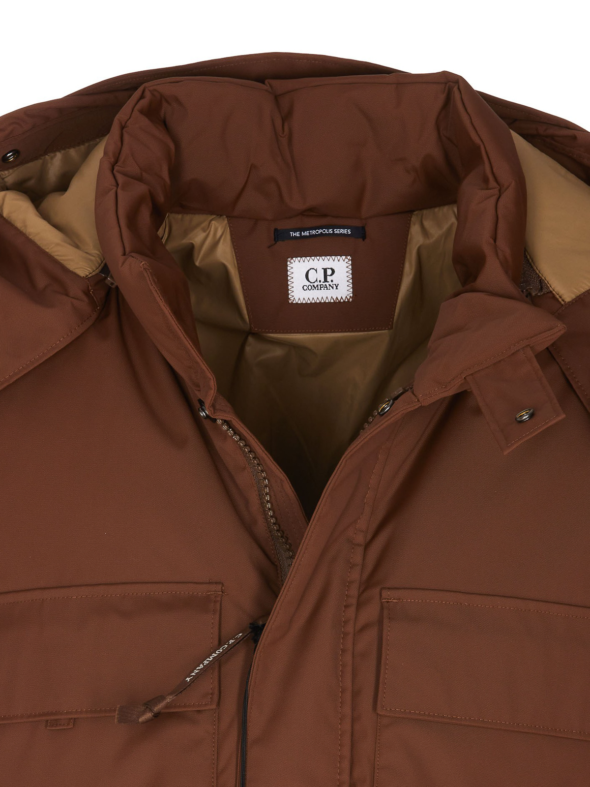 48 C.P.COMPANY DYNATEC MIXED DOWN PARKA