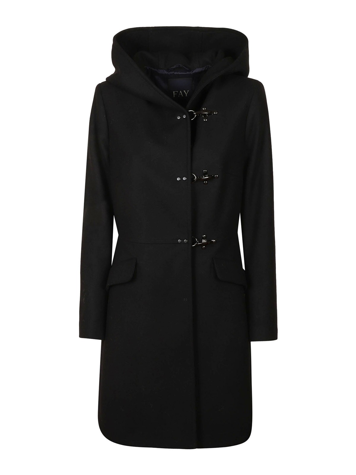 Fay Virginia Coat In Negro
