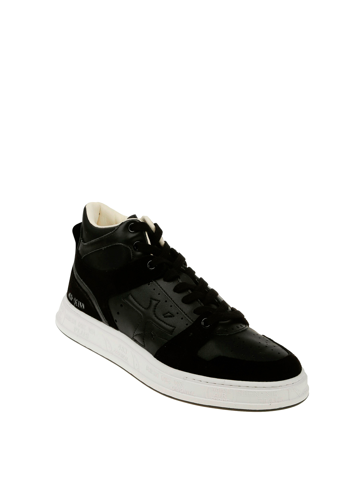 Premiata Mid Quinn sneakers - Black - Men | MIDQUINN6022